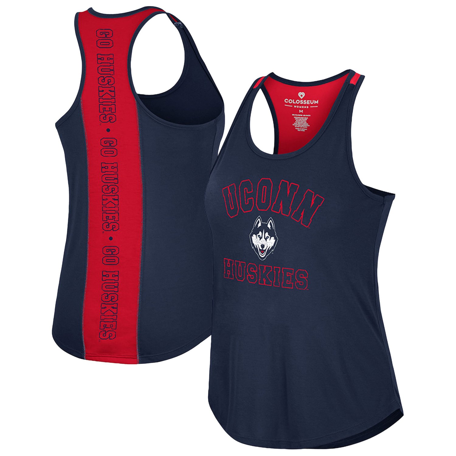 Colosseum UConn Huskies 10 Days Tank Top - view number 1