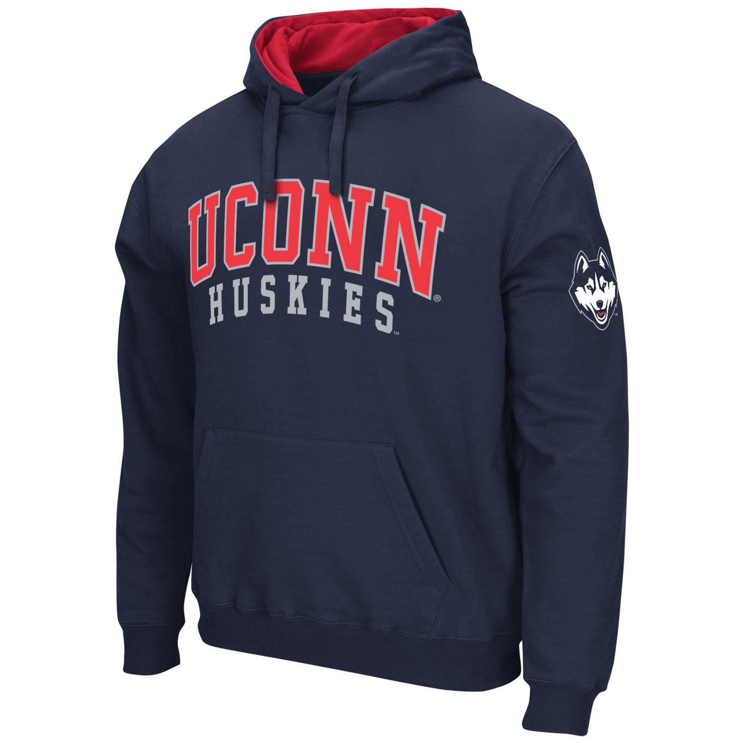 Colosseum UConn Huskies Double Arch Pullover Hoodie - view number 2
