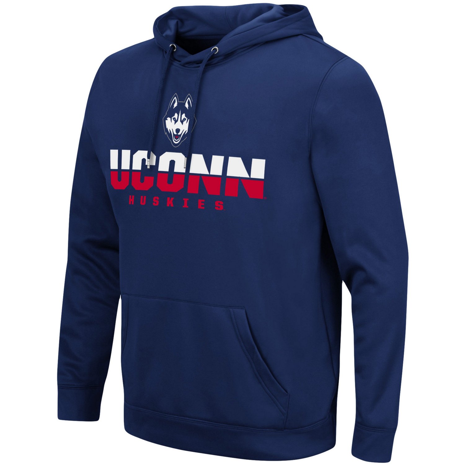 Colosseum UConn Huskies Lantern Pullover Hoodie                                                                                  - view number 2