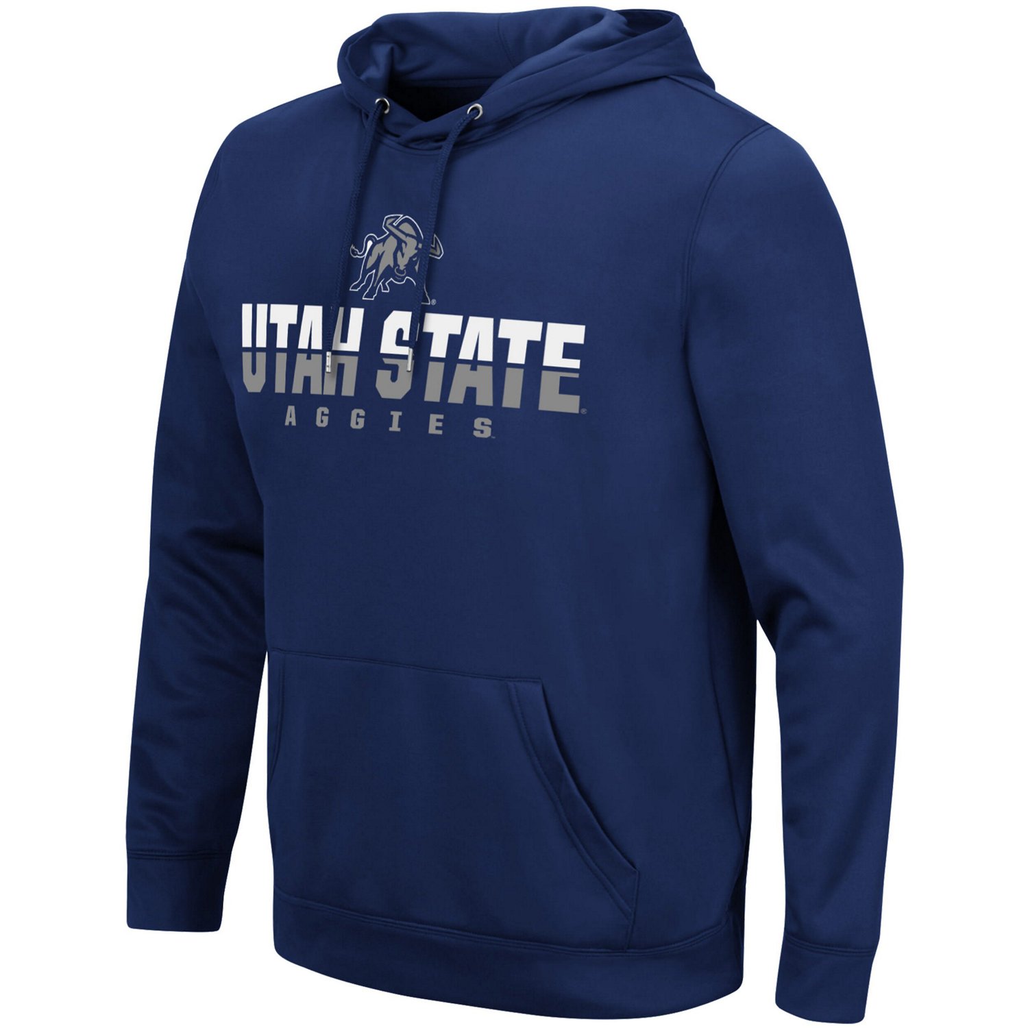 Colosseum Utah State Aggies Lantern Pullover Hoodie                                                                              - view number 2