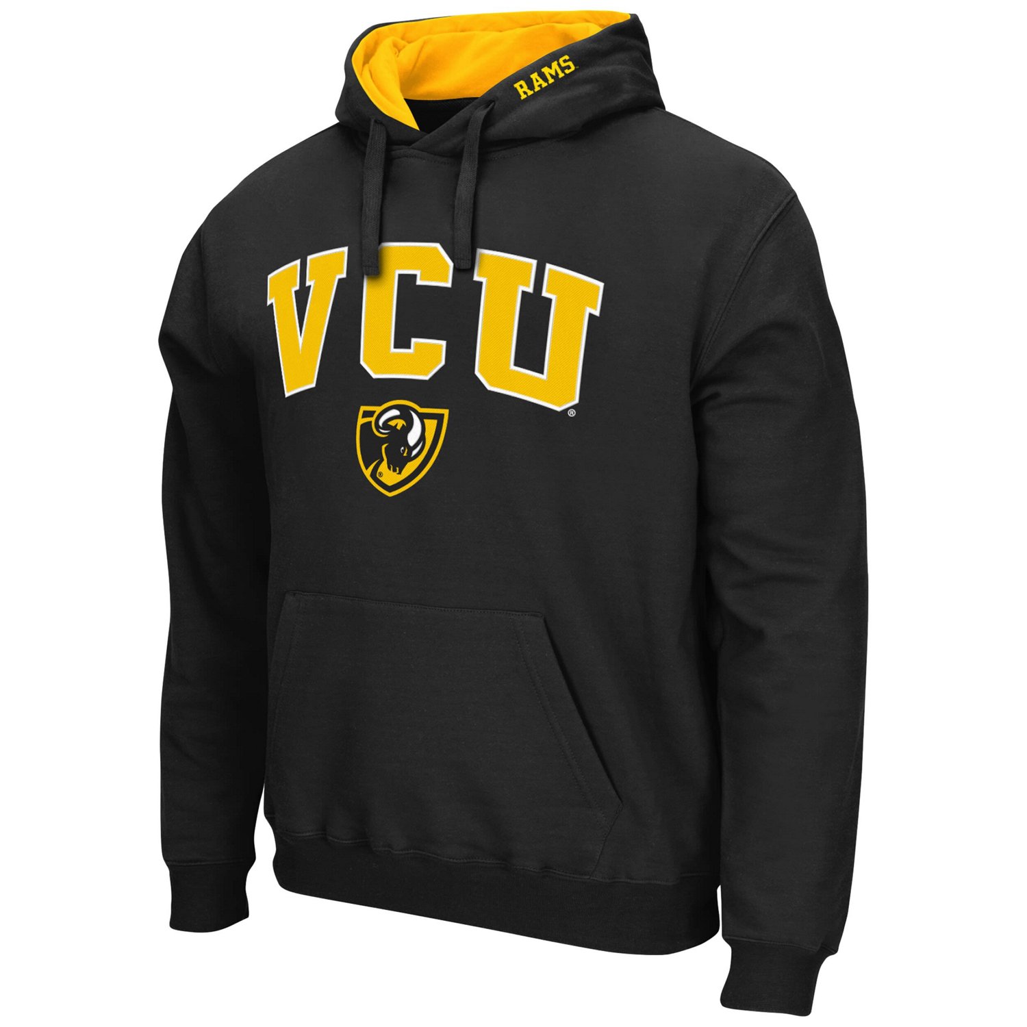 Colosseum VCU Rams Arch and Logo Pullover Hoodie                                                                                 - view number 2