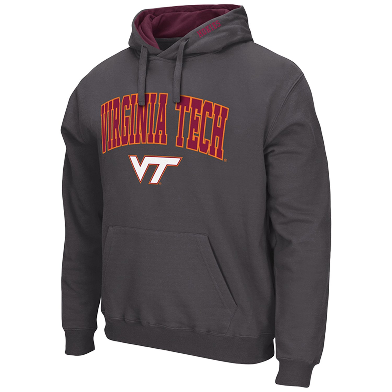 Colosseum Virginia Tech Hokies Arch  Logo 30 Pullover Hoodie                                                                     - view number 2