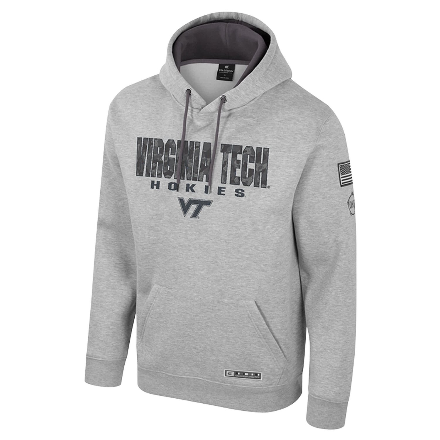 Colosseum Virginia Tech Hokies Oorah OHT Military Appreciation Pullover Hoodie                                                   - view number 2