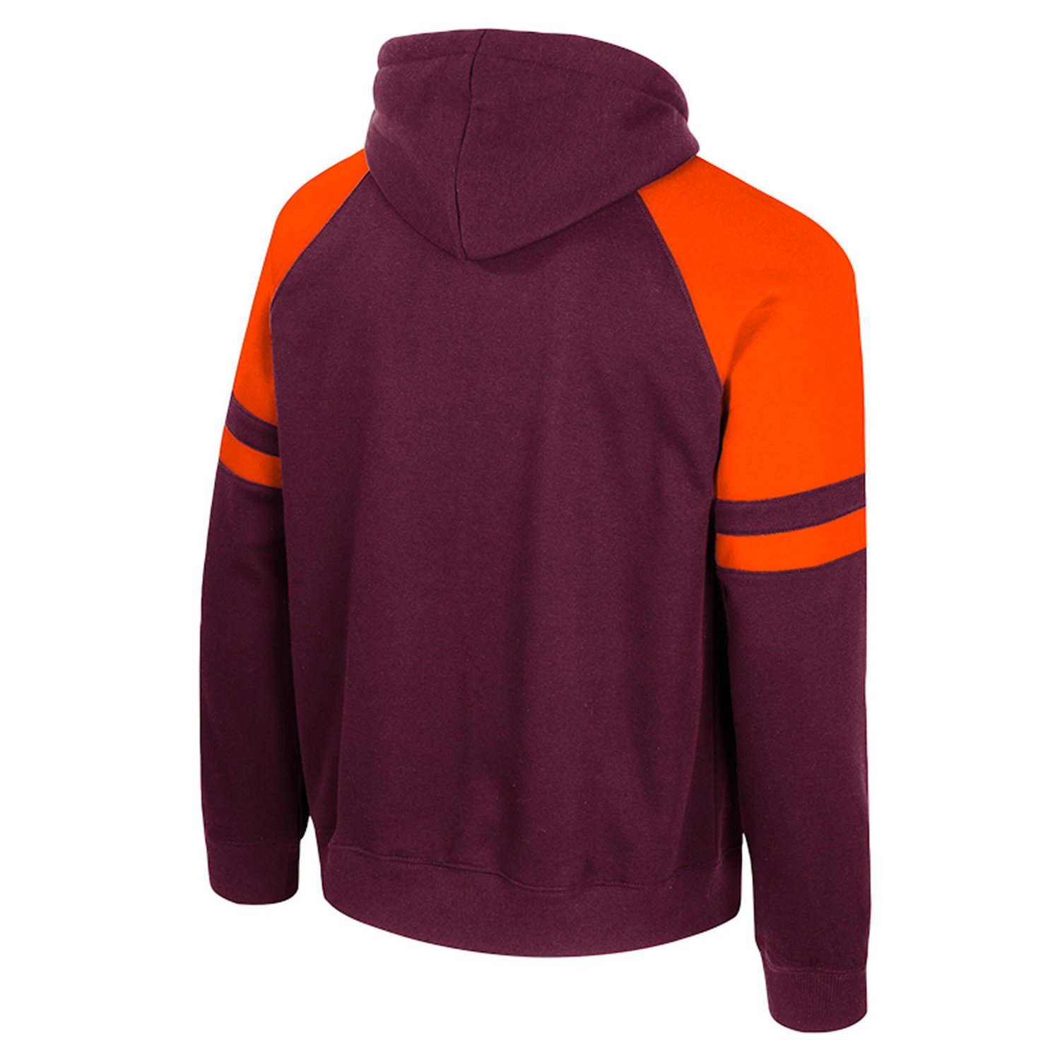Colosseum Virginia Tech Hokies Todd Raglan Pullover Hoodie - view number 3