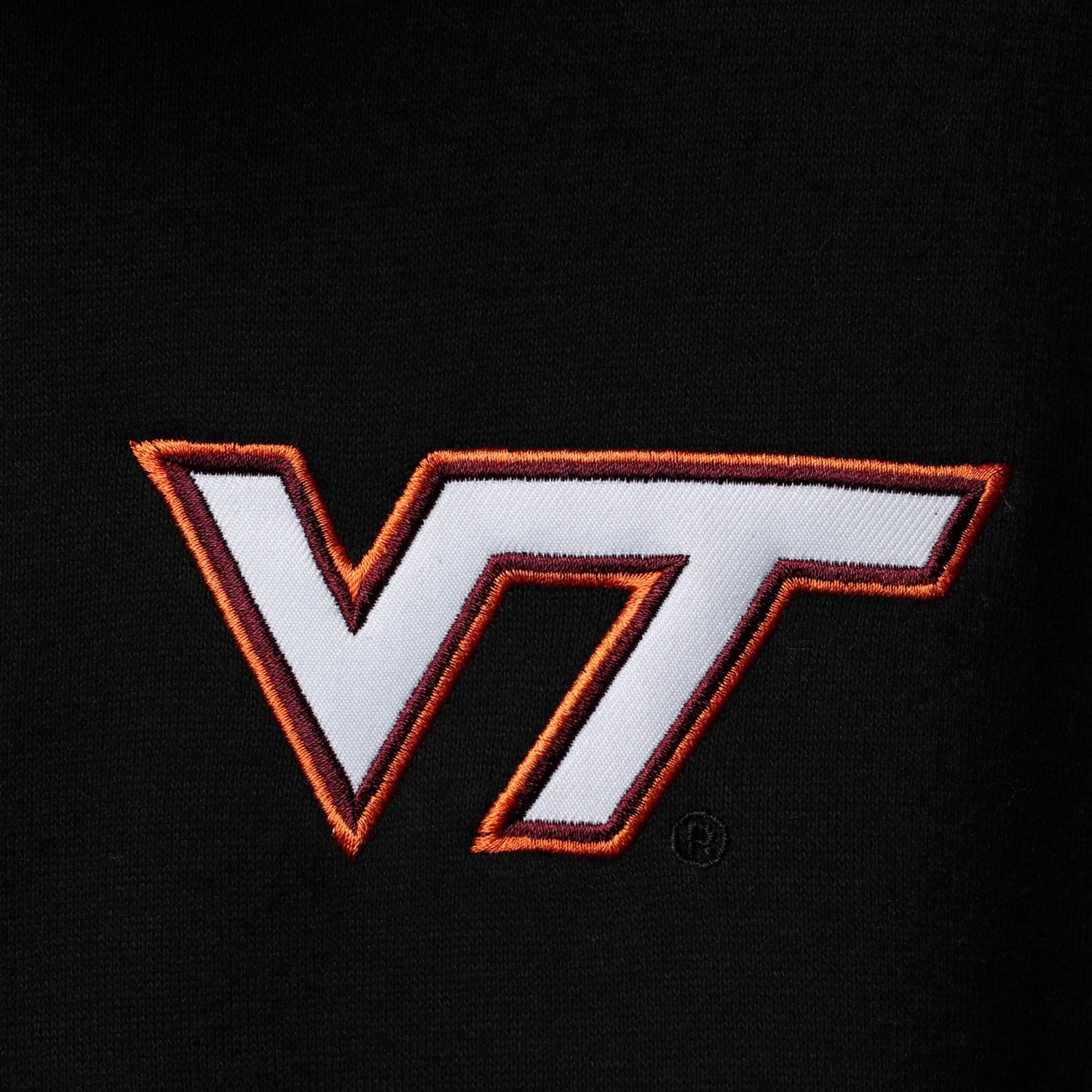 Colosseum Virginia Tech Hokies Tortugas Logo Quarter-Zip Jacket                                                                  - view number 3