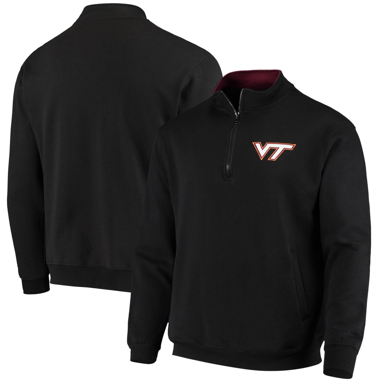 Colosseum Virginia Tech Hokies Tortugas Logo Quarter-Zip Jacket
