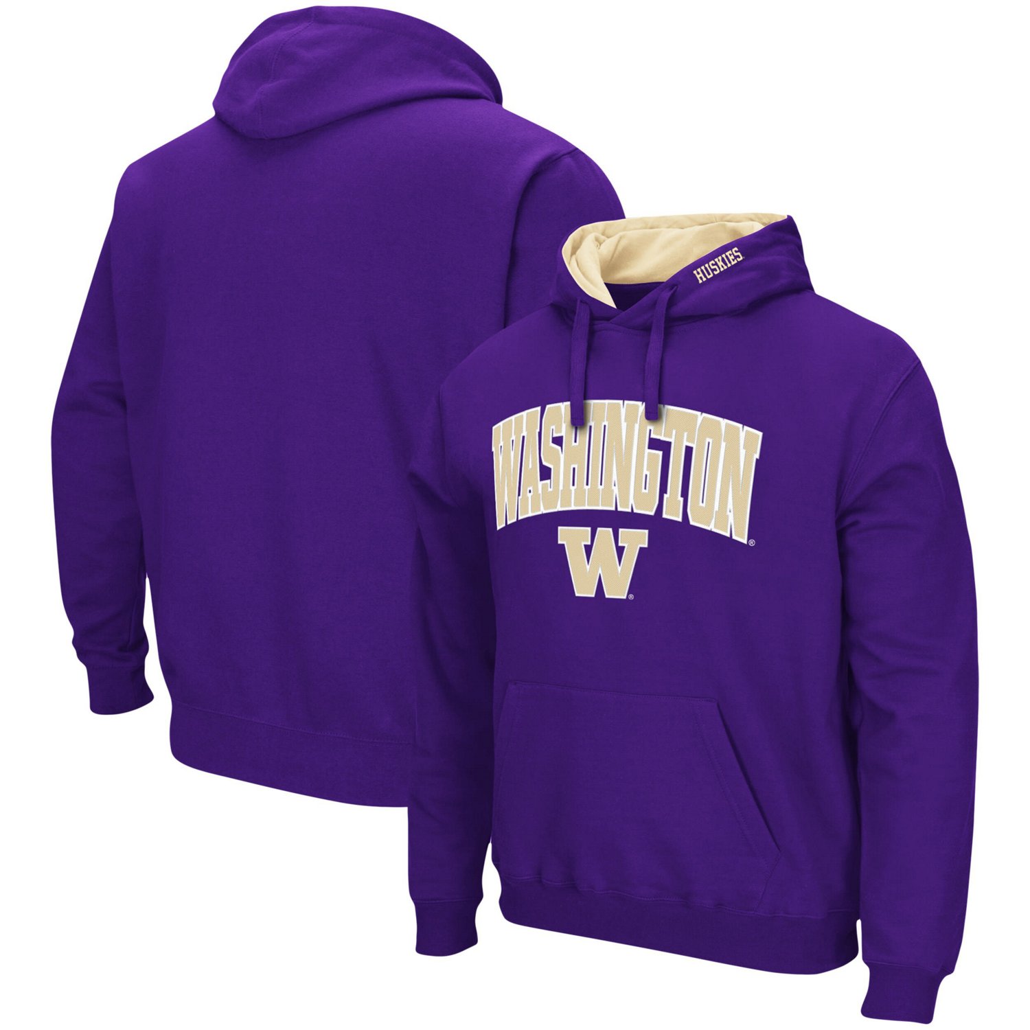Colosseum Washington Huskies Arch  Logo 30 Pullover Hoodie - view number 1
