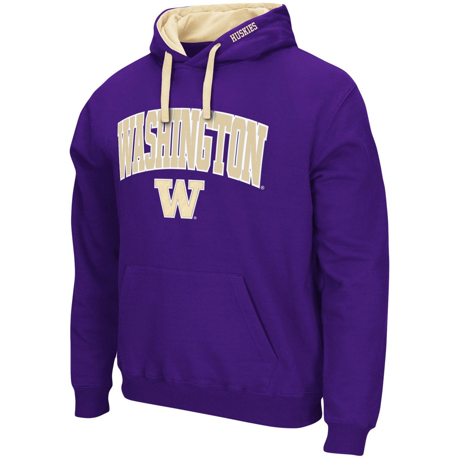 Colosseum Washington Huskies Big  Tall Arch  Logo 20 Pullover Hoodie - view number 2