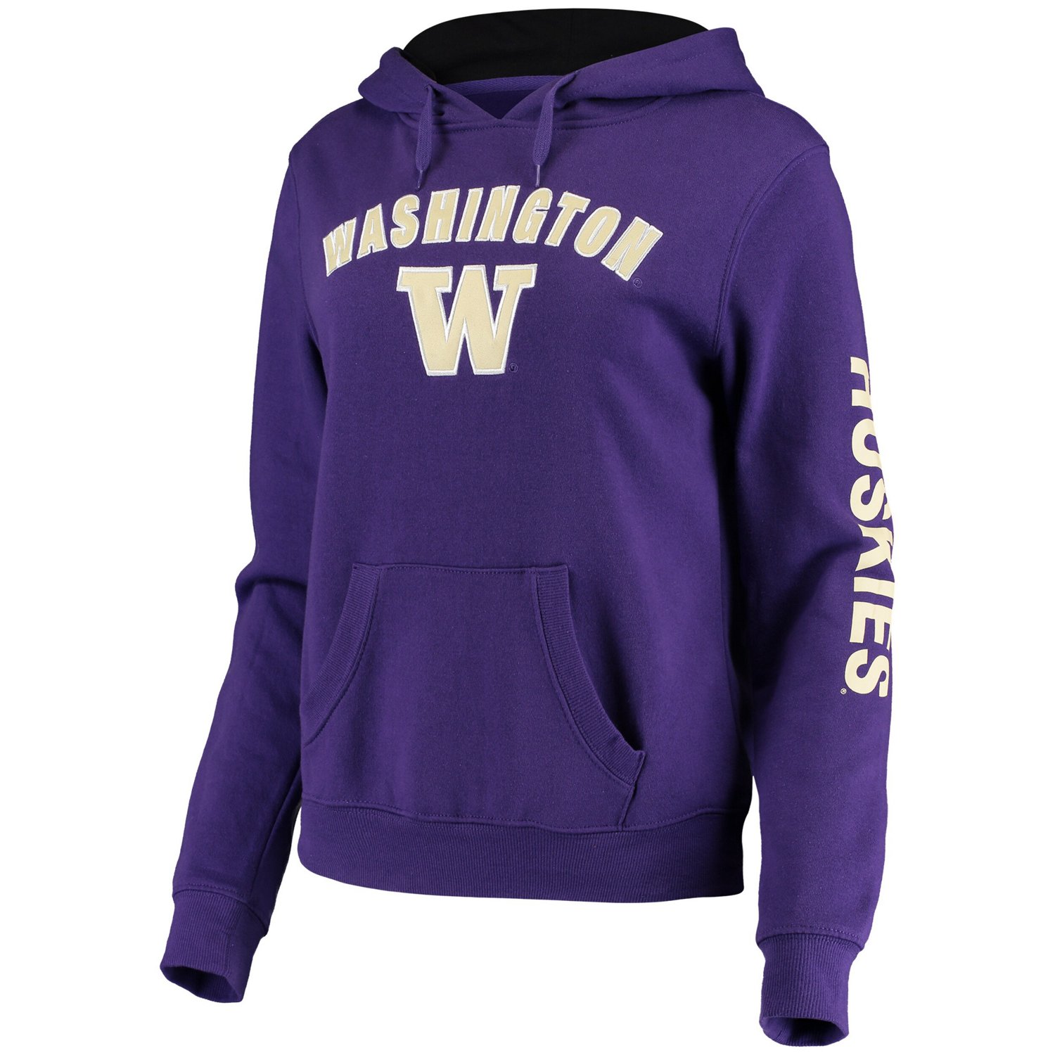 Colosseum Washington Huskies Loud and Proud Pullover Hoodie - view number 2