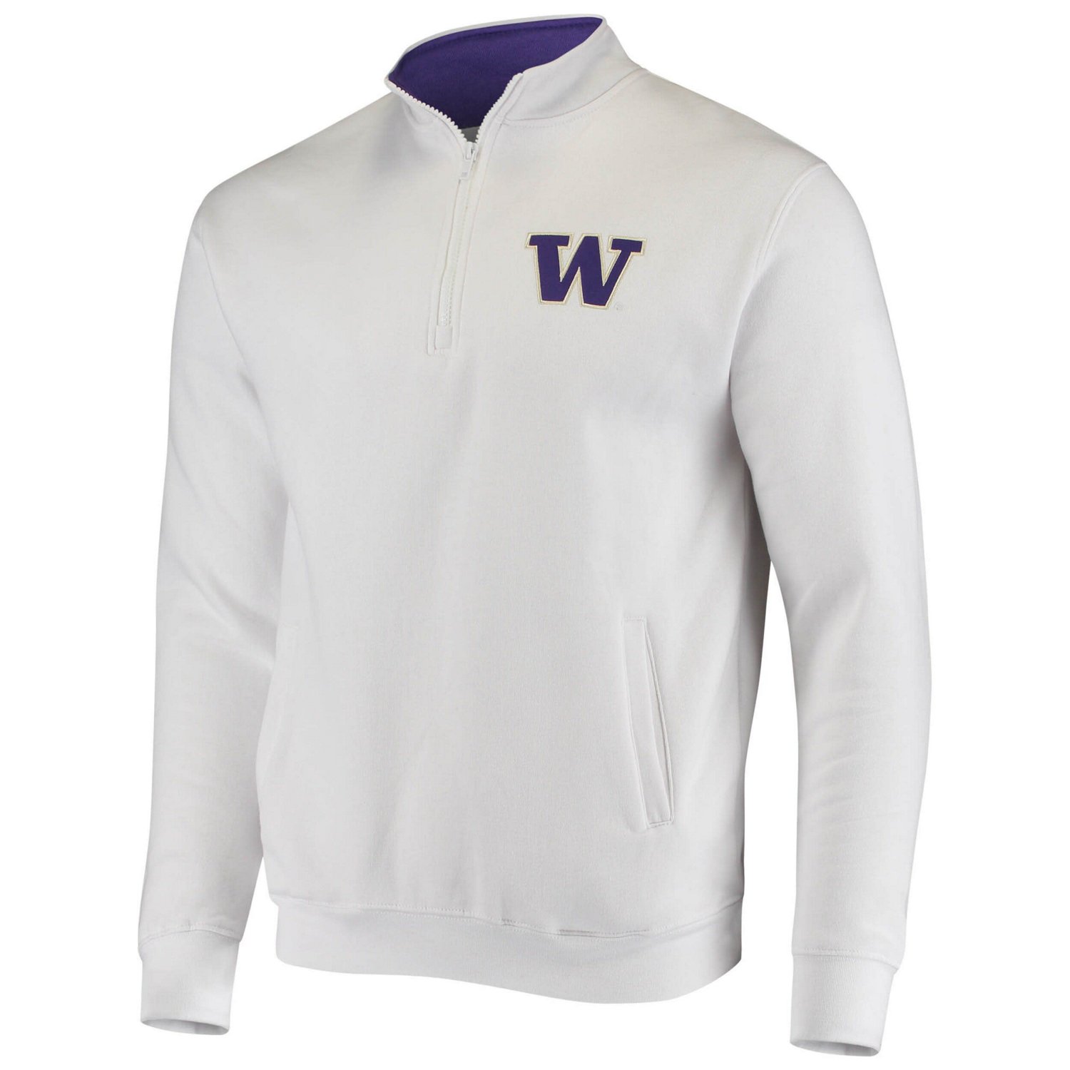 Colosseum Washington Huskies Tortugas Logo Quarter-Zip Jacket - view number 2