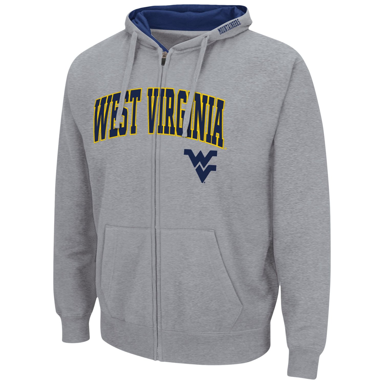 Colosseum West Virginia Mountaineers Arch  Logo 30 Full-Zip Hoodie - view number 2
