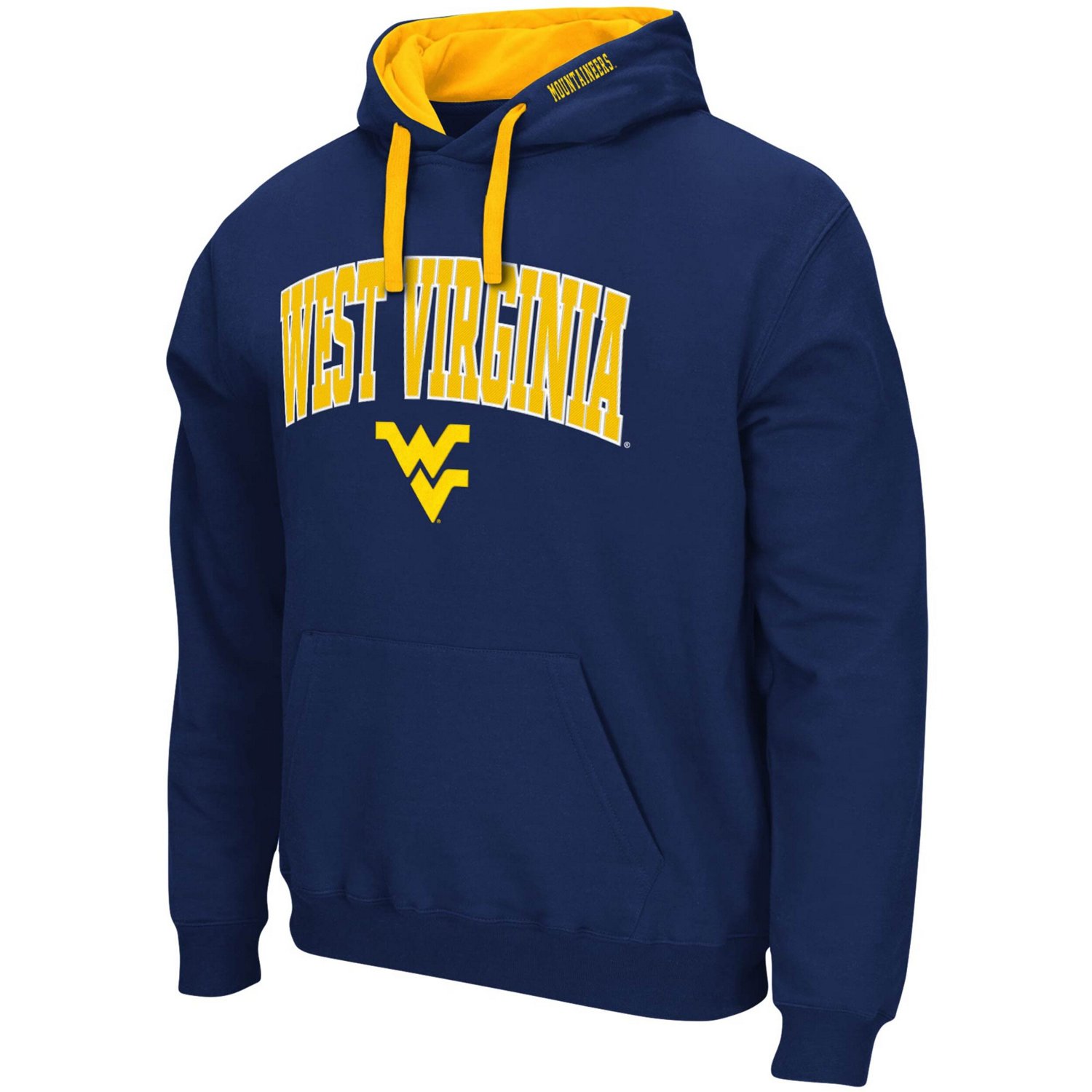 Colosseum West Virginia Mountaineers Big  Tall Arch  Logo 20 Pullover Hoodie - view number 2