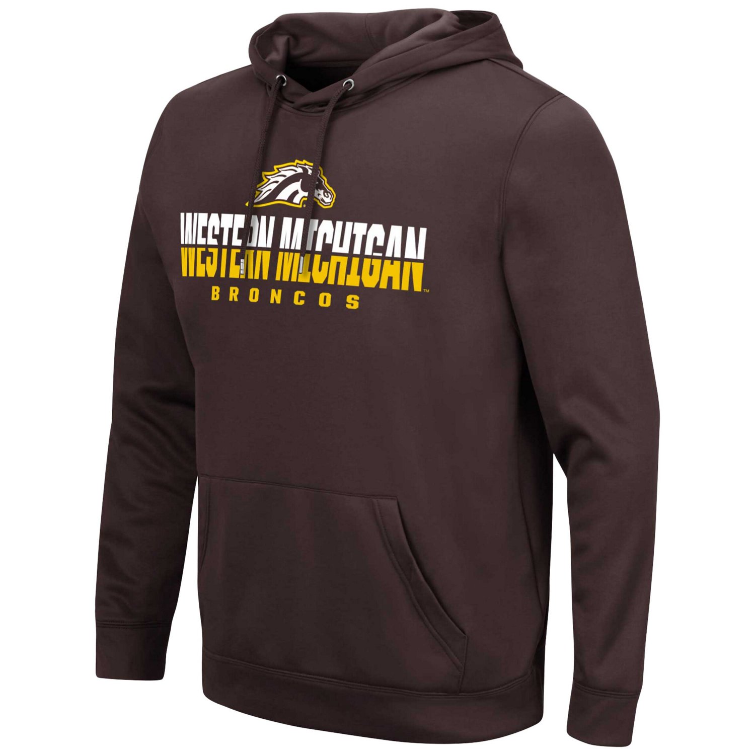 Colosseum Western Michigan Broncos Lantern Pullover Hoodie                                                                       - view number 2