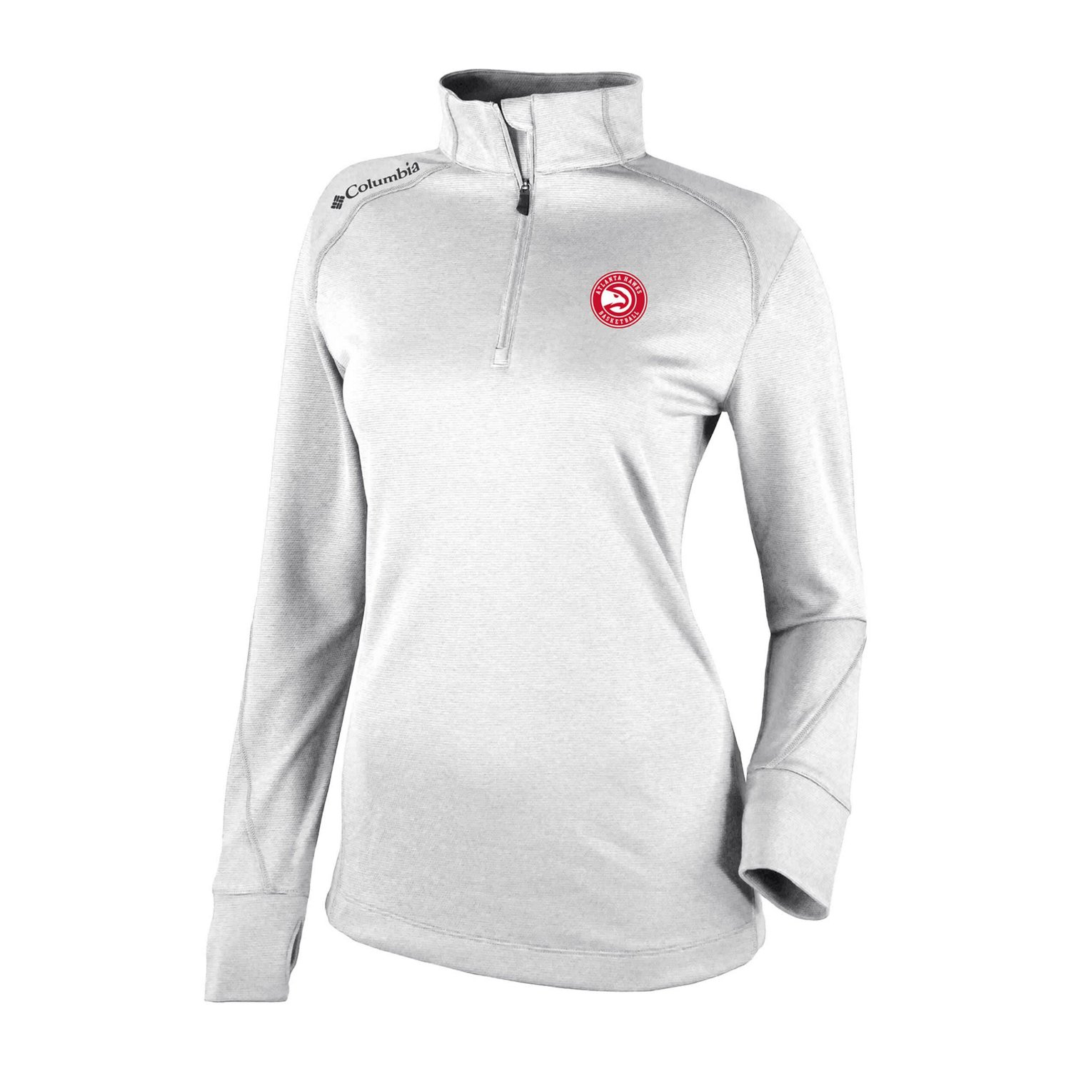 Columbia Atlanta Hawks Omni-Wick Shotgun 20 Quarter-Zip Pullover Top                                                             - view number 2