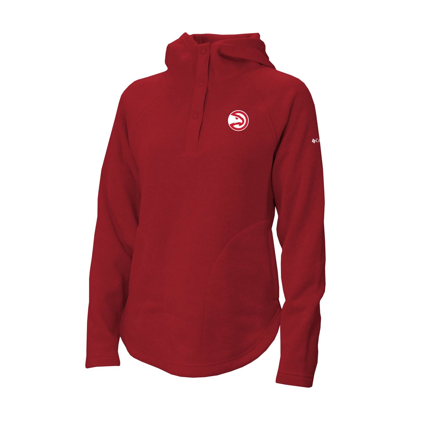 Columbia Atlanta Hawks Sweater Weather Quarter-Snap Hoodie - view number 2