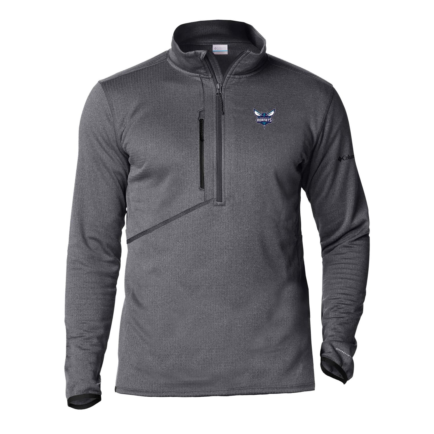 Columbia Charlotte Hornets Park View Half-Zip Top                                                                                - view number 2