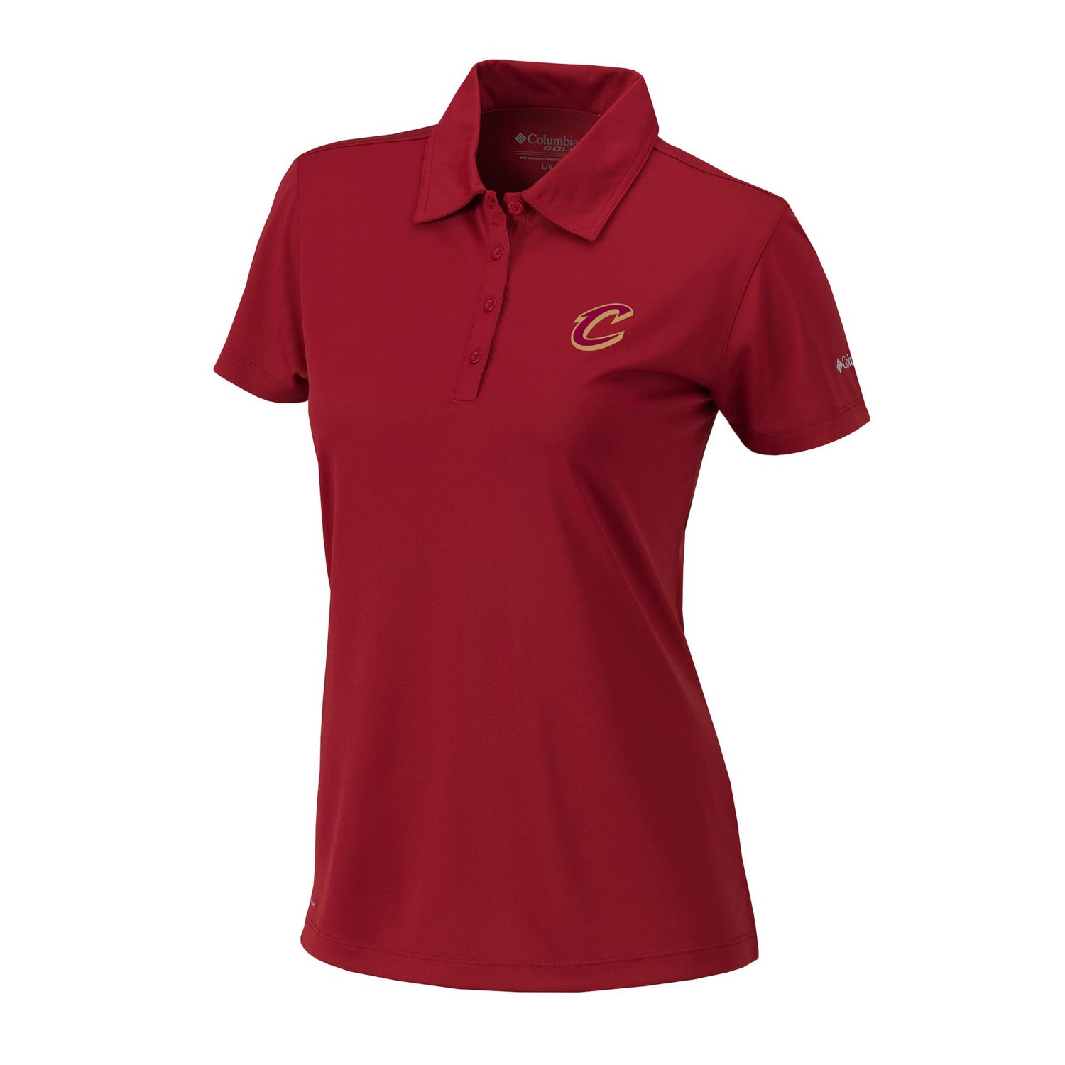Columbia Cleveland Cavaliers Omni-Wick Birdie Polo - view number 2