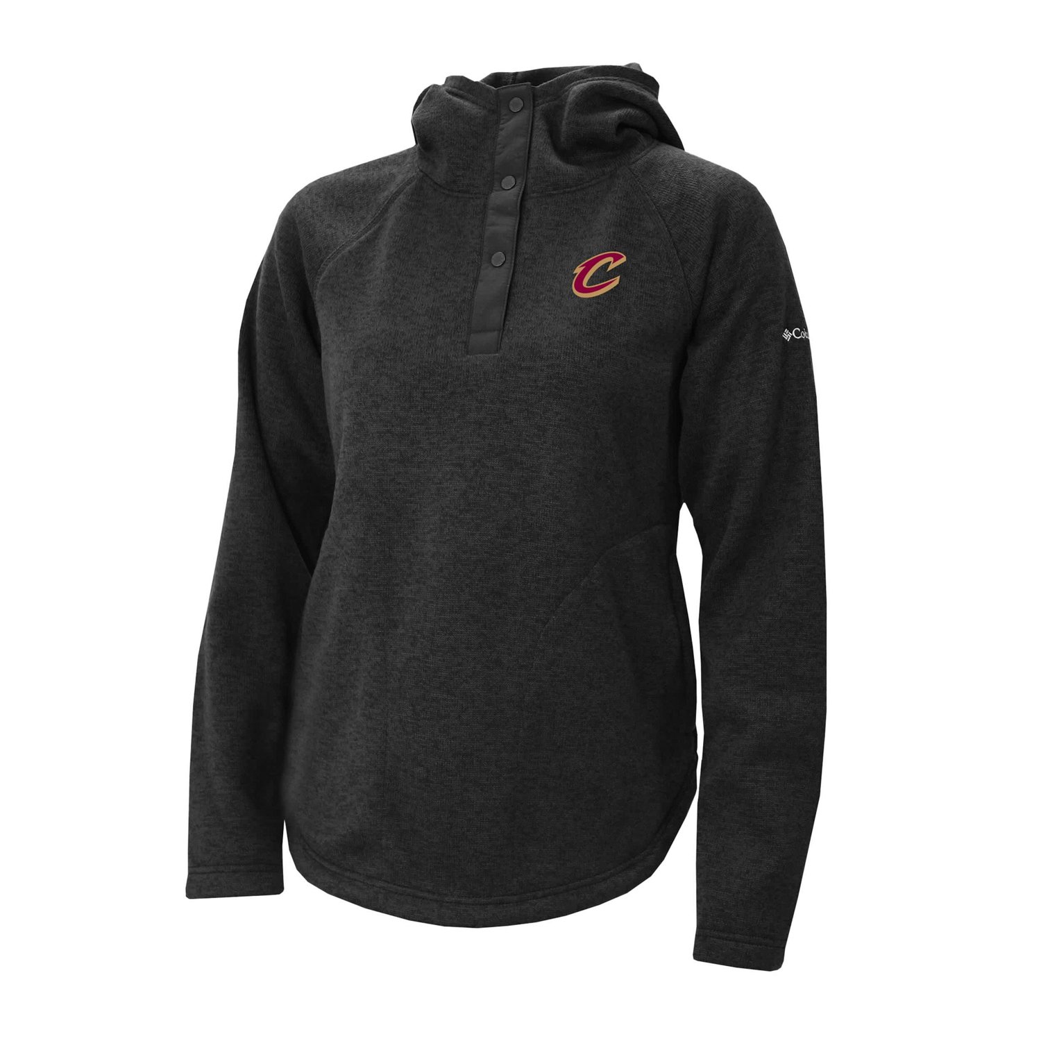 Columbia Cleveland Cavaliers Sweater Weather Quarter-Snap Hoodie                                                                 - view number 2