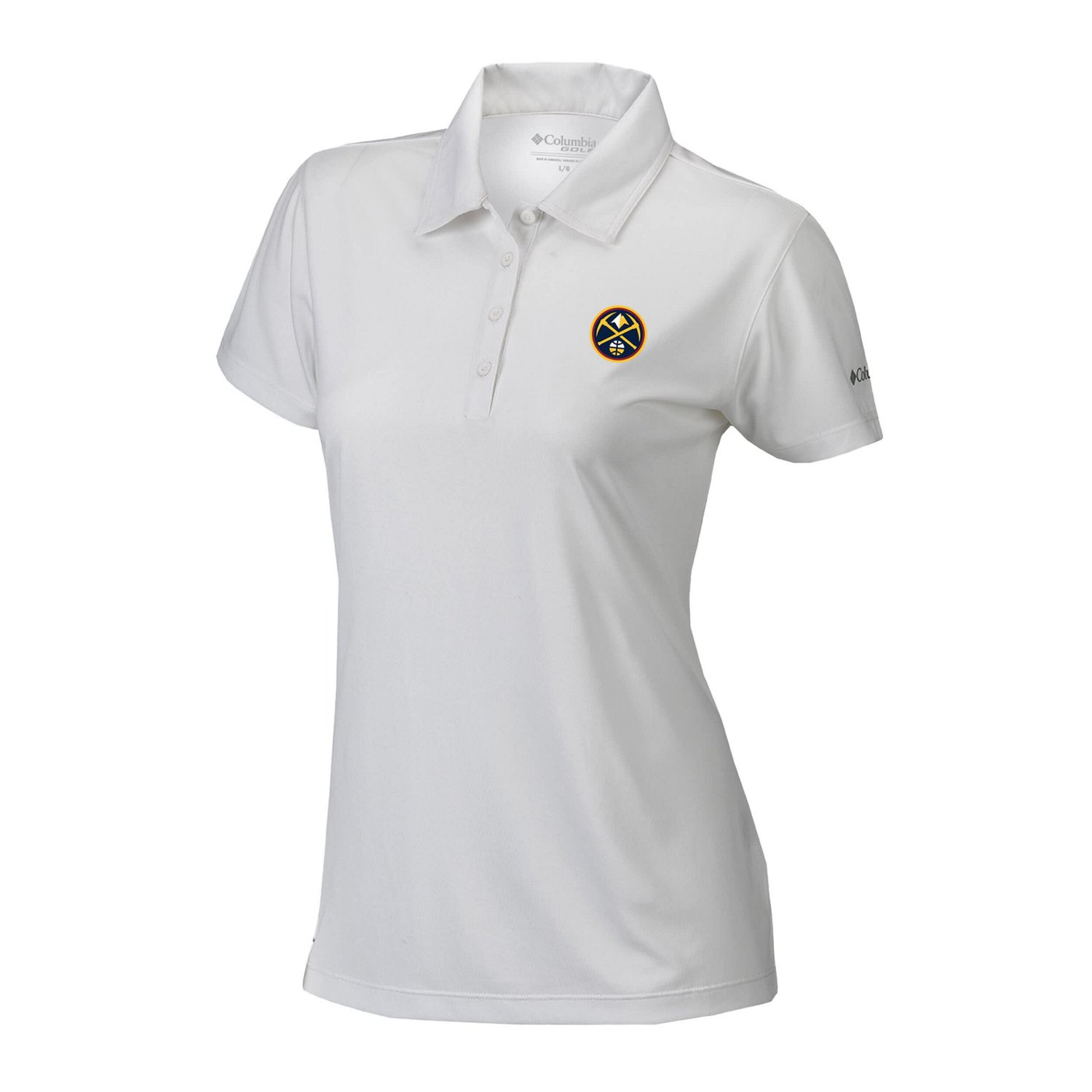 Columbia Denver Nuggets Omni-Wick Birdie Polo                                                                                    - view number 2