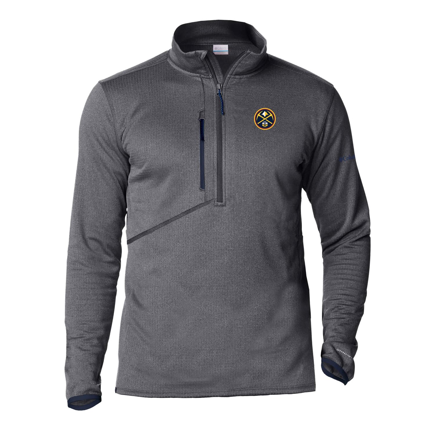 Columbia Denver Nuggets Park View Half-Zip Top                                                                                   - view number 2