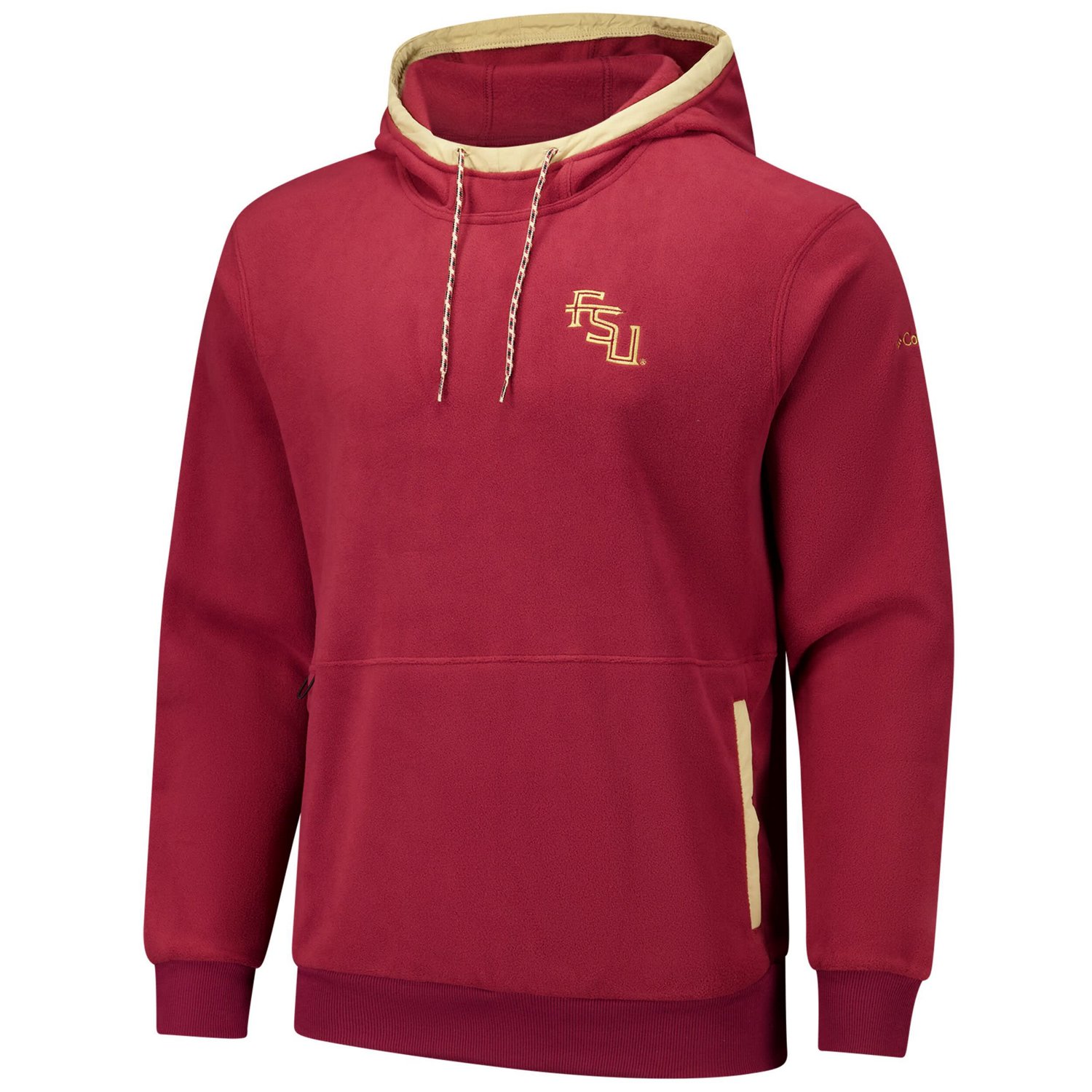 Columbia Florida State Seminoles Flanker Fleece Pullover Hoodie                                                                  - view number 2