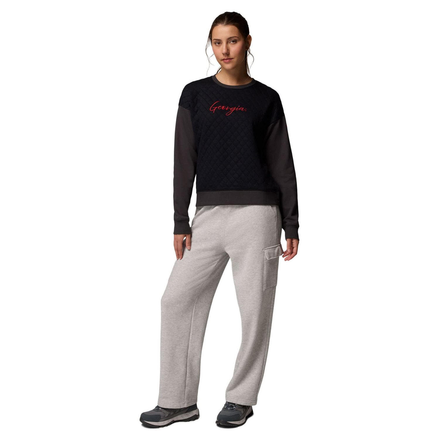 Columbia Georgia Bulldogs Collegiate Hart Mountain Quilted Sweatshirt - view number 4