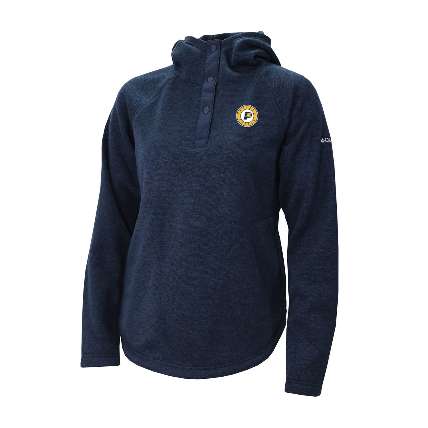 Columbia Indiana Pacers Sweater Weather Quarter-Snap Hoodie - view number 2