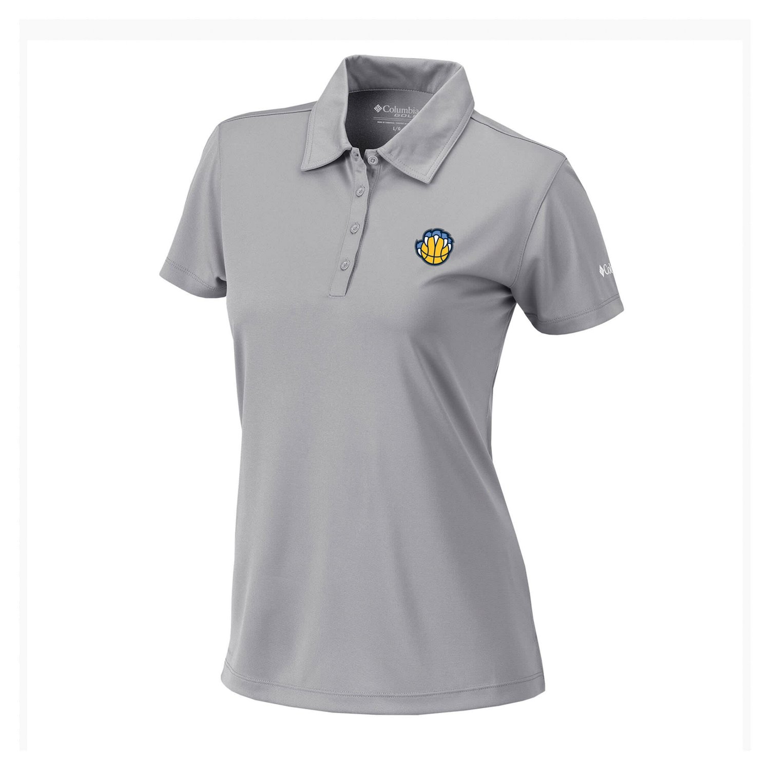 Columbia Light Memphis Grizzlies Omni-Wick Birdie Polo