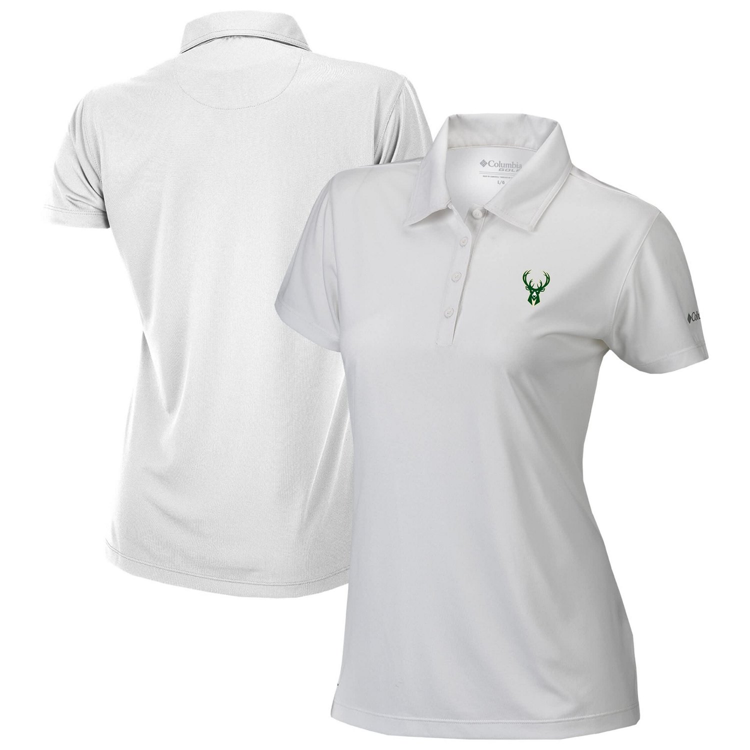 Columbia Milwaukee Bucks Omni-Wick Birdie Polo