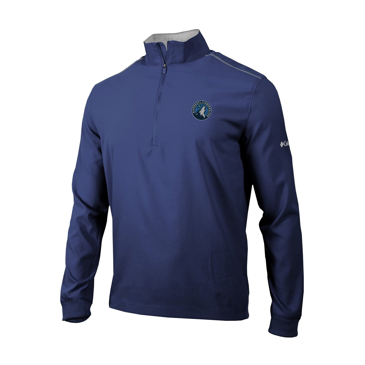 Columbia Minnesota Timberwolves Omni-Wick Bogey's Paradise Quarter-Zip Top - view number 2