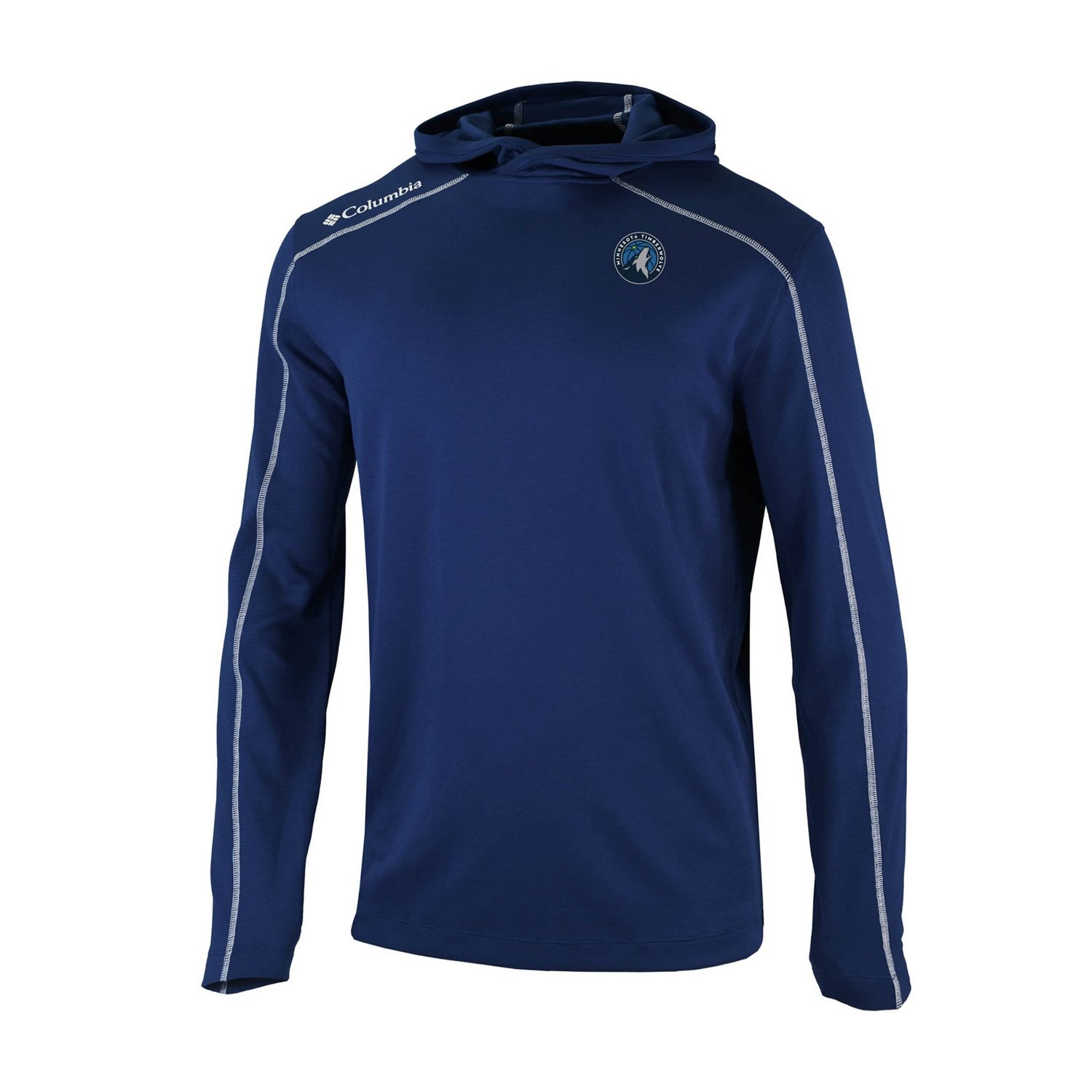 Columbia Minnesota Timberwolves Omni-Wick Shotgun Pullover Hoodie - view number 2