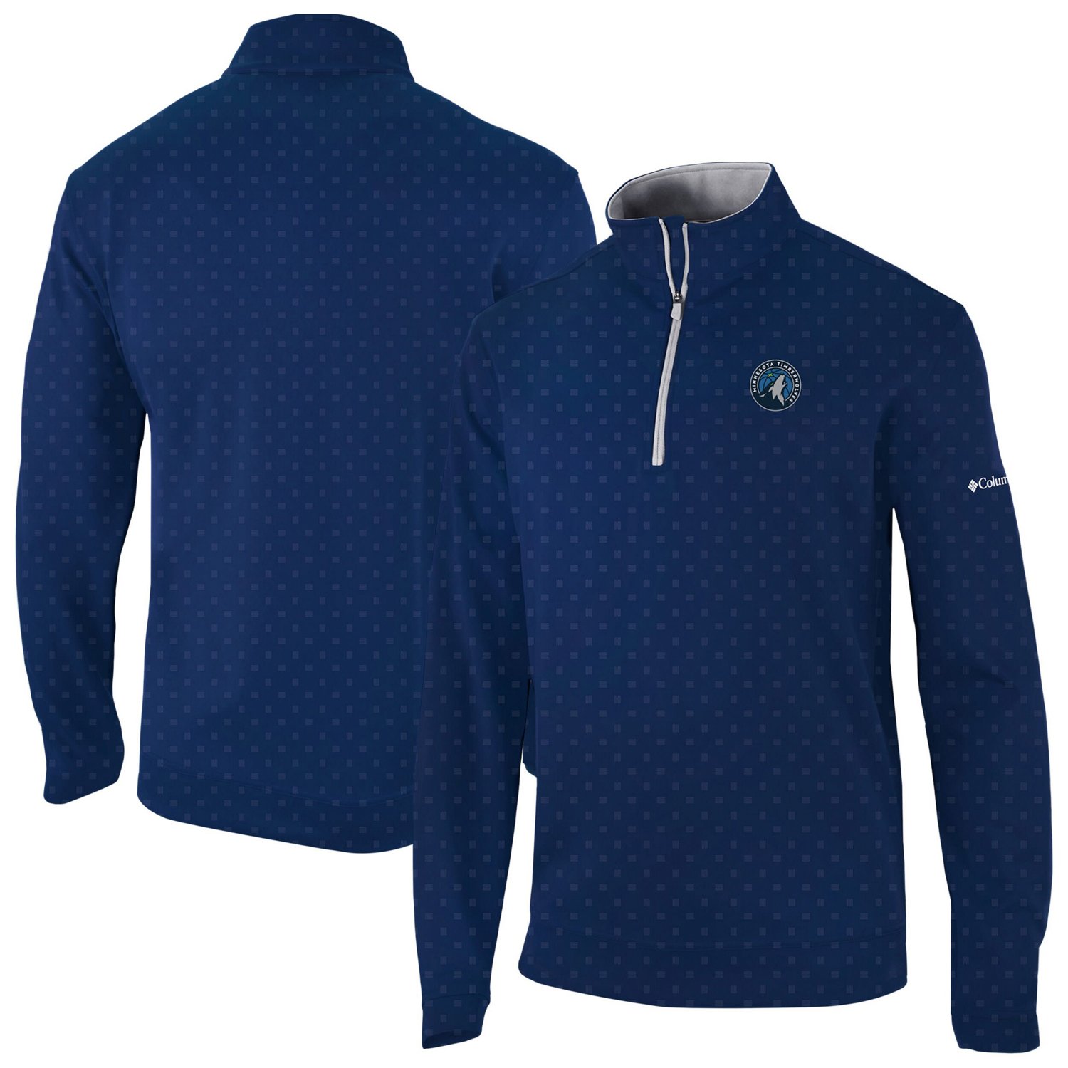 Columbia Minnesota Timberwolves Wickham Hills Omni-Wick Quarter-Zip Jacket