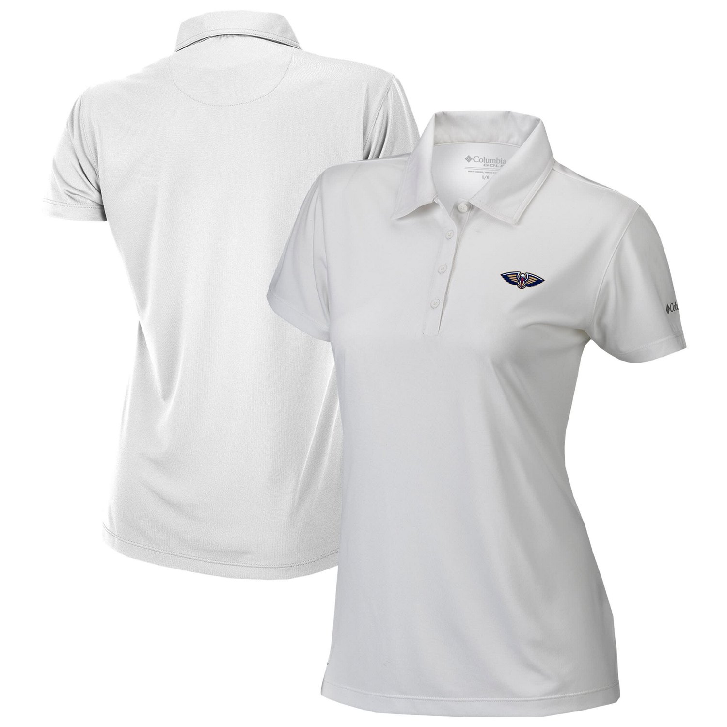 Columbia New Orleans Pelicans Omni-Wick Birdie Polo
