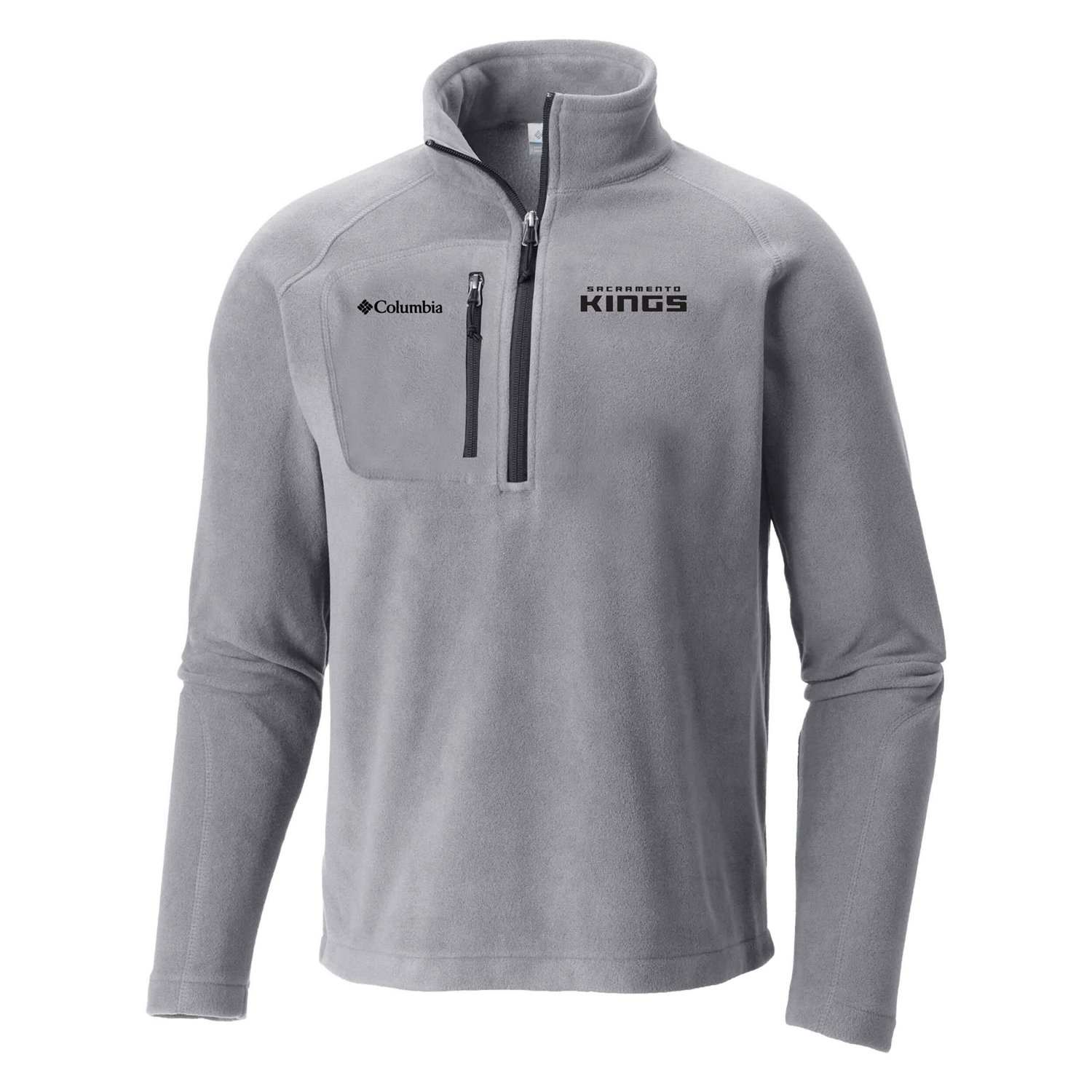 Columbia Sacramento Kings Fast Trek III Half-Zip Fleece Pullover