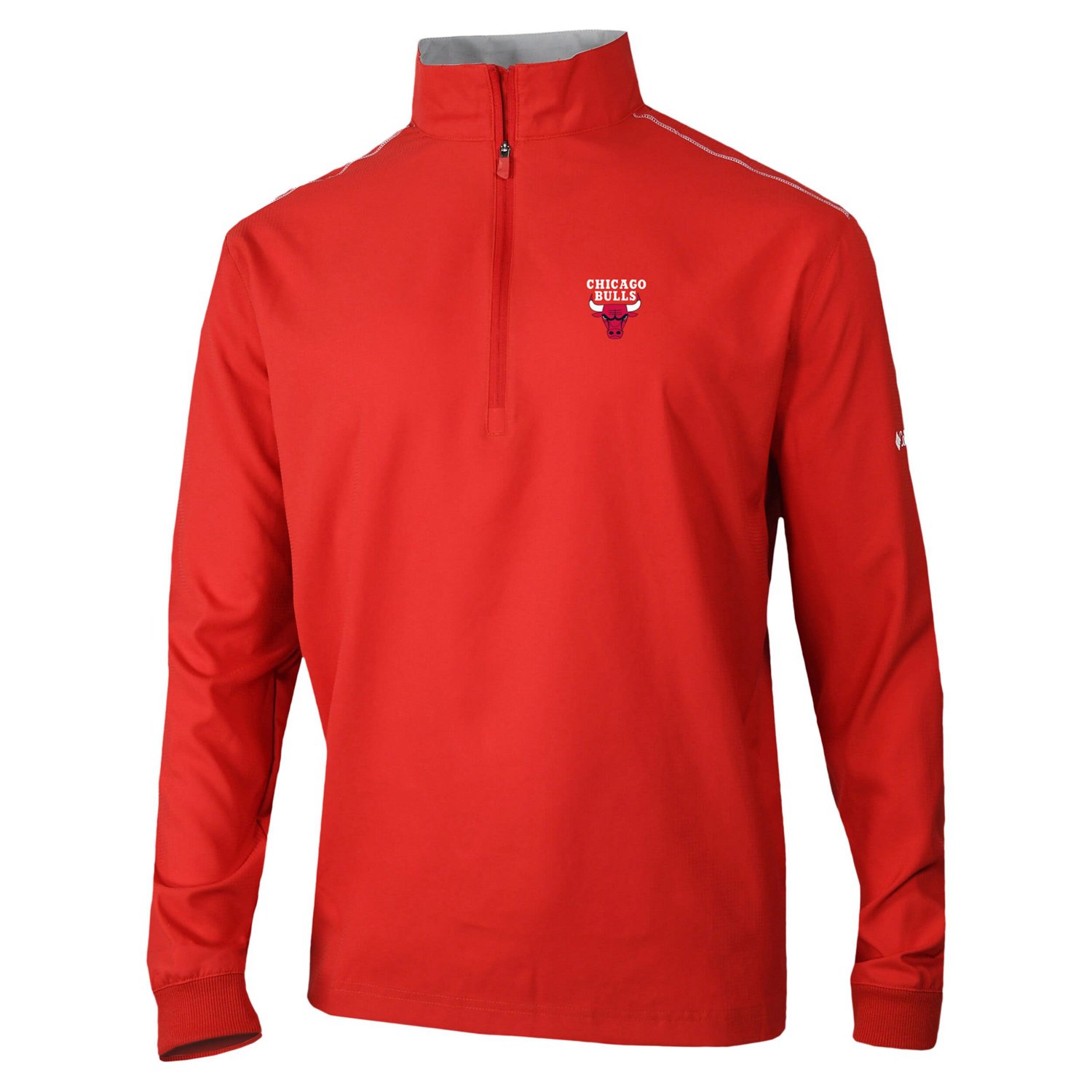 Columbia Sportswear Men’s Chicago Bulls Bogey's Paradise 1/4-Zip Pullover Top - view number 2