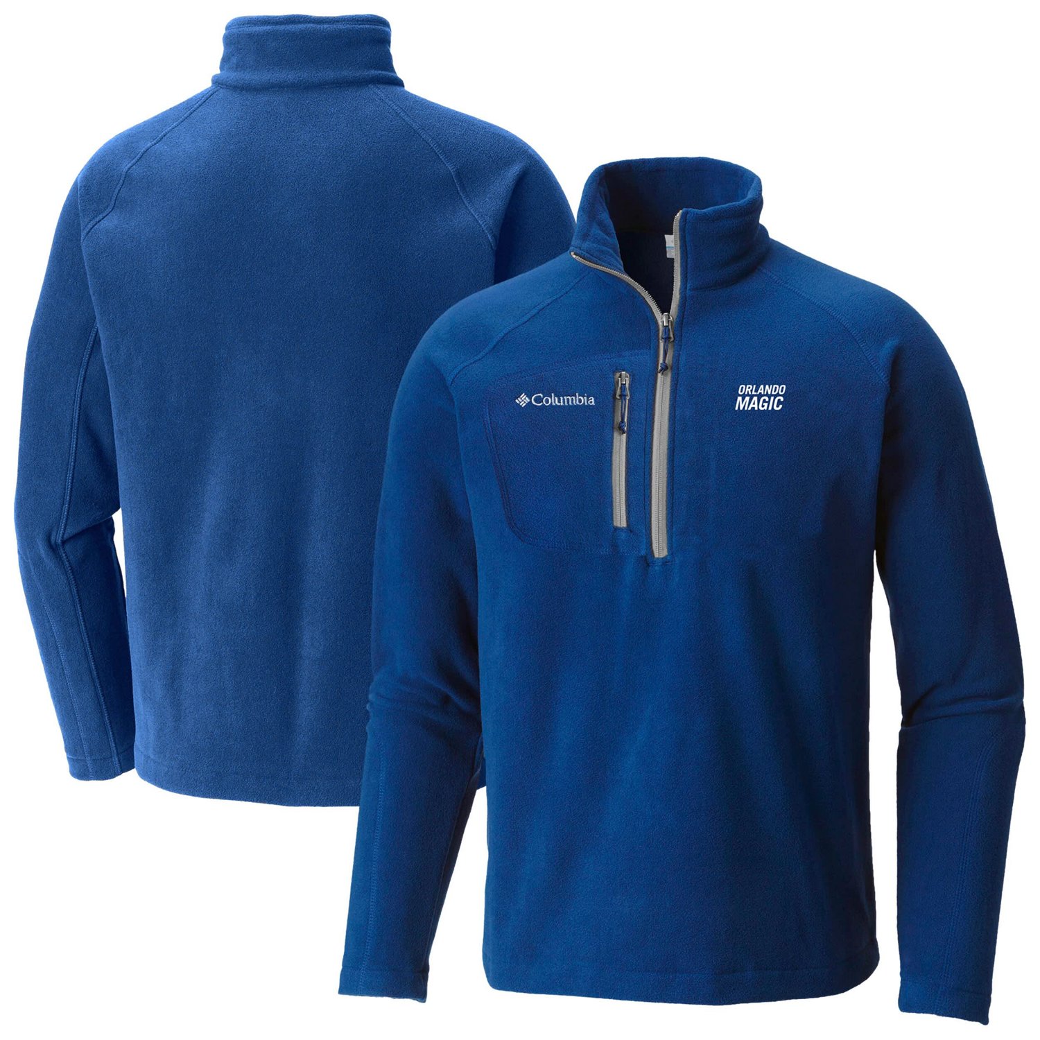 Columbia Sportswear Men's Orlando Magic Fast Trek III 1/2-Zip Fleece Pullover