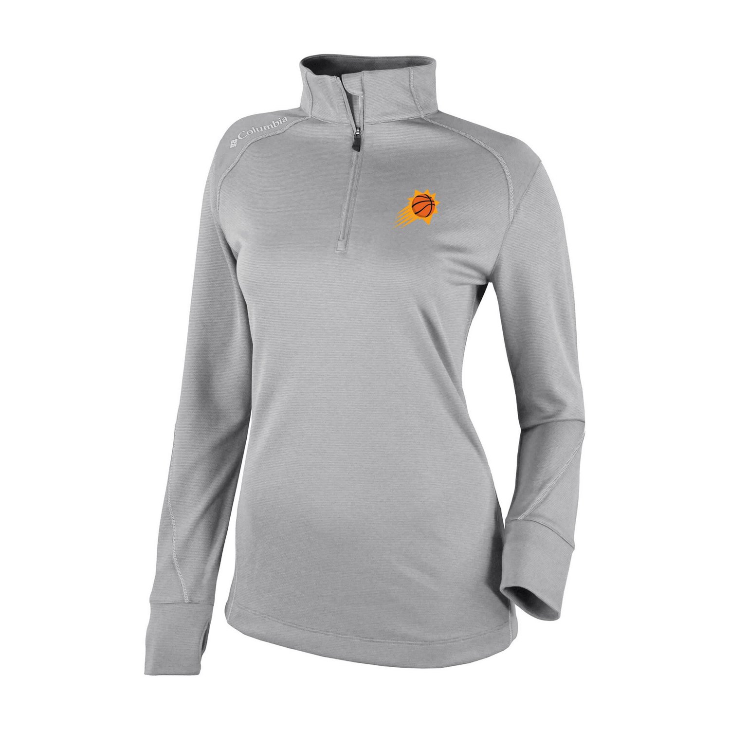 Columbia Sportswear Women's Phoenix Suns Omni-Wick Shotgun 1/4-Zip 2.0 Pullover  - view number 2