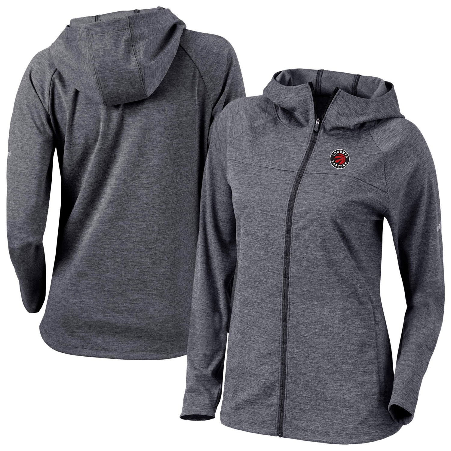 Columbia Sportswear Women's Toronto Raptors Omni-Wick Half Shot Full Zip Hoodie
