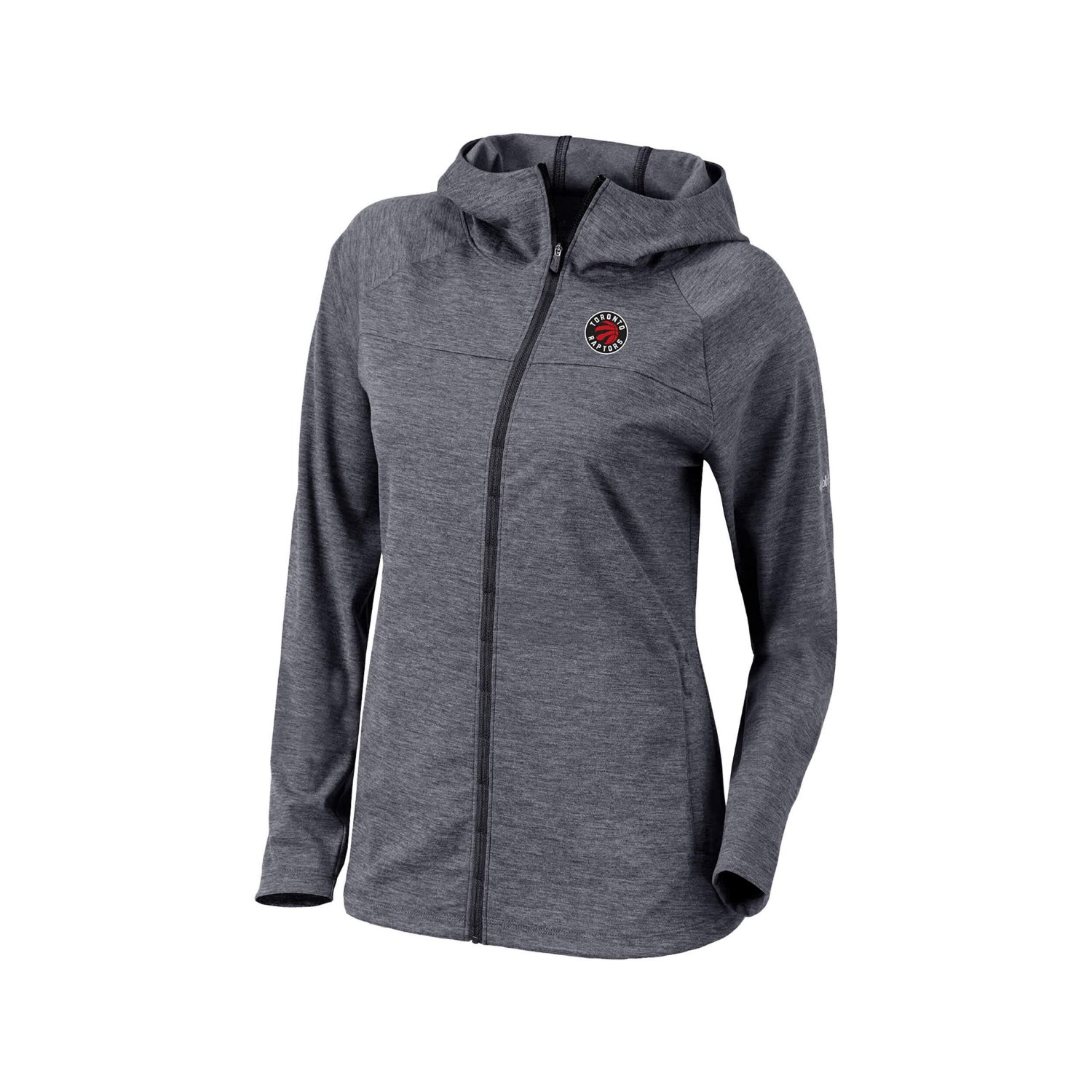 Columbia Sportswear Women's Toronto Raptors Omni-Wick Half Shot Full Zip Hoodie  - view number 2