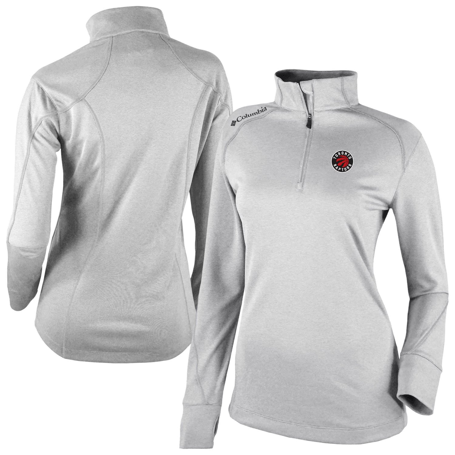 Columbia Sportswear Women's Toronto Raptors Omni-Wick Shotgun 1/4-Zip 2.0 Pullover