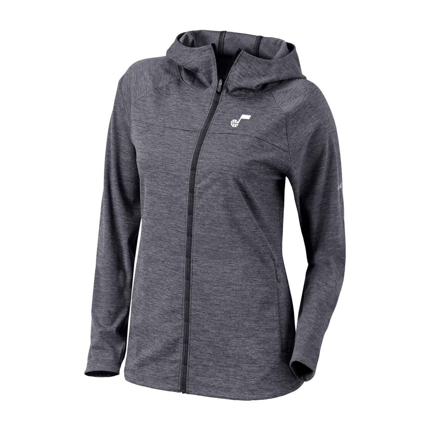Columbia Sportswear Women's Utah Jazz Omni-Wick Half Shot Full Zip Hoodie  - view number 2