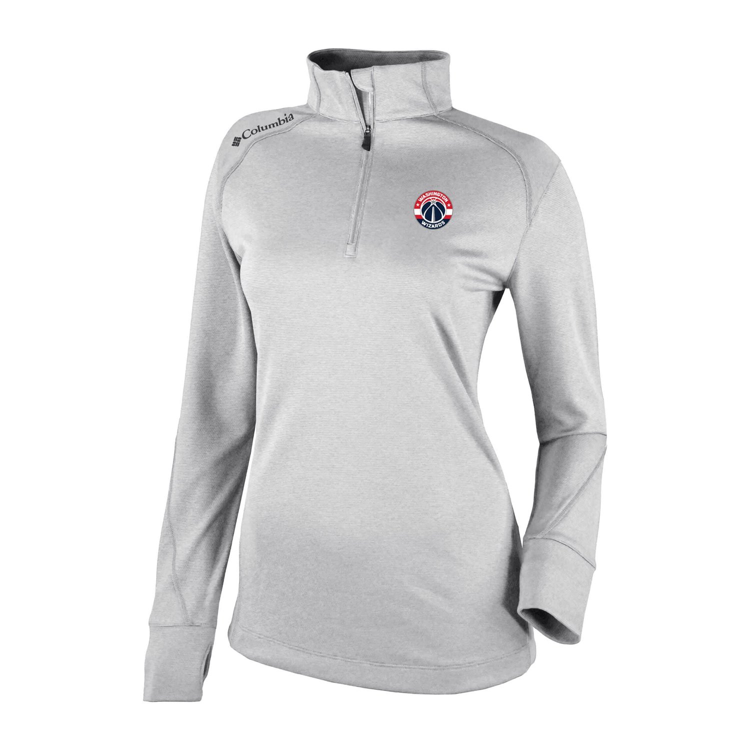 Columbia Sportswear Women's Washington Wizards Omni-Wick Shotgun 1/4-Zip 2.0 Pullover  - view number 2