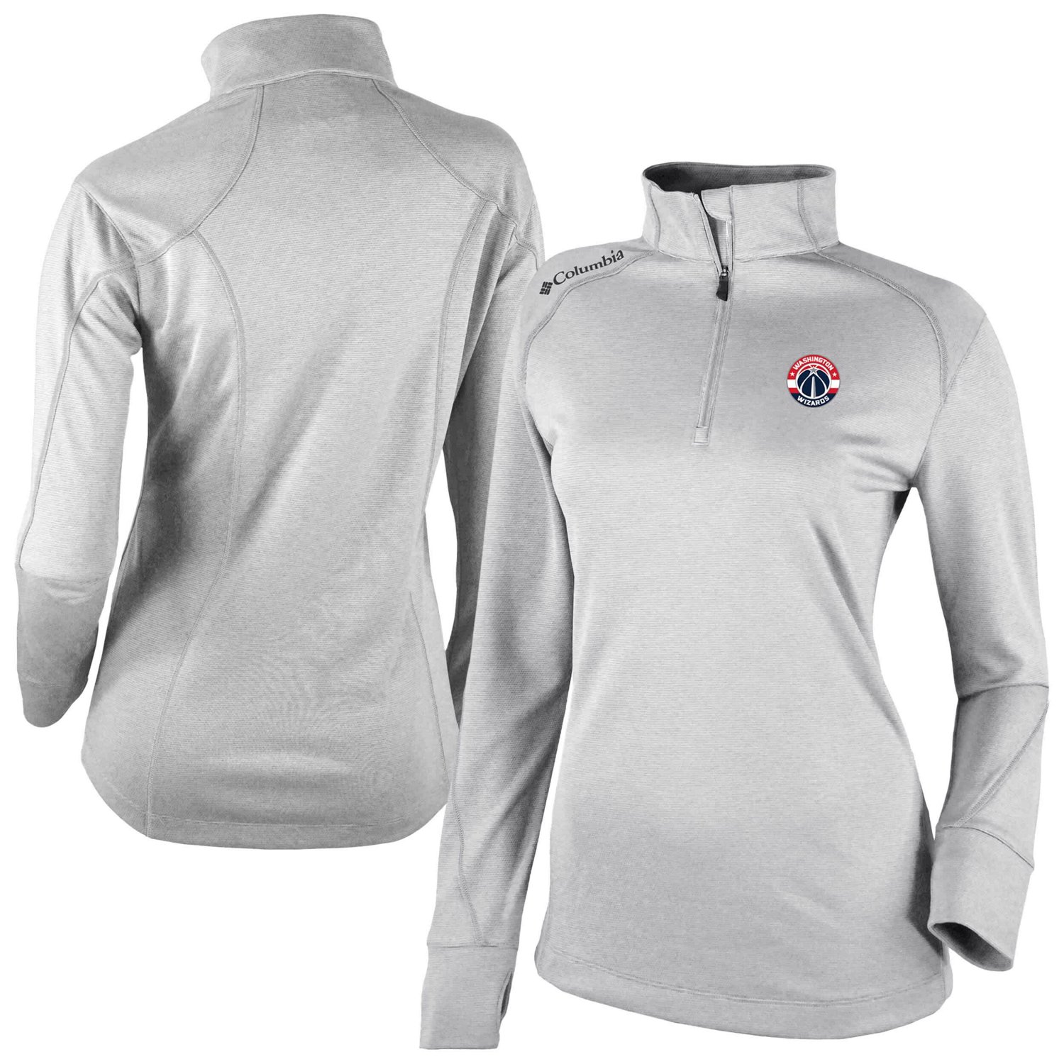 Columbia Sportswear Women's Washington Wizards Omni-Wick Shotgun 1/4-Zip 2.0 Pullover  - view number 1