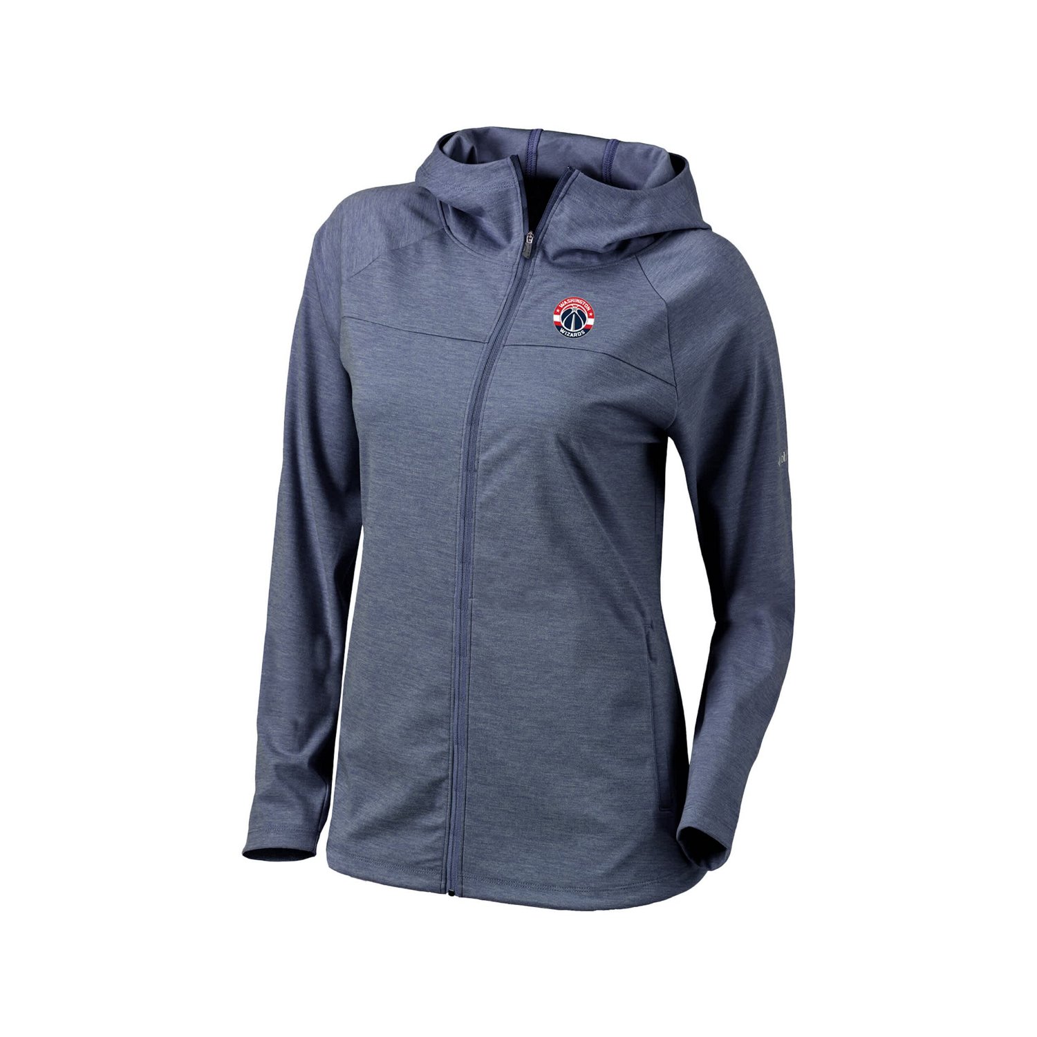 Columbia Washington Wizards Omni-Wick Half Shot Full-Zip Hooded Jacket - view number 2