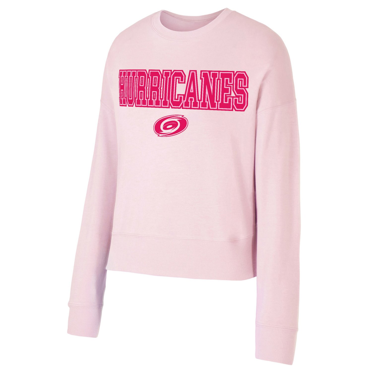 Concepts Sport Carolina Hurricanes Tonal Pullover Sweatshirt - view number 2