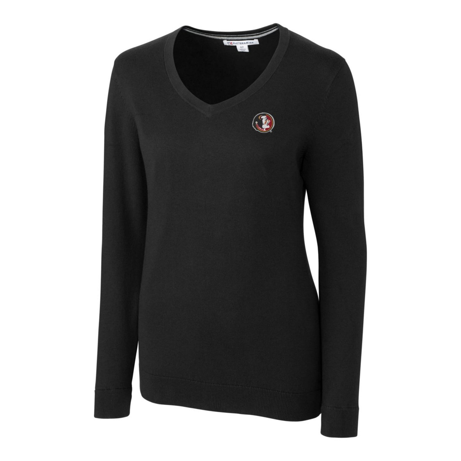 Cutter  Buck Florida State Seminoles Lakemont Tri-Blend V-Neck Pullover Sweater                                                  - view number 2