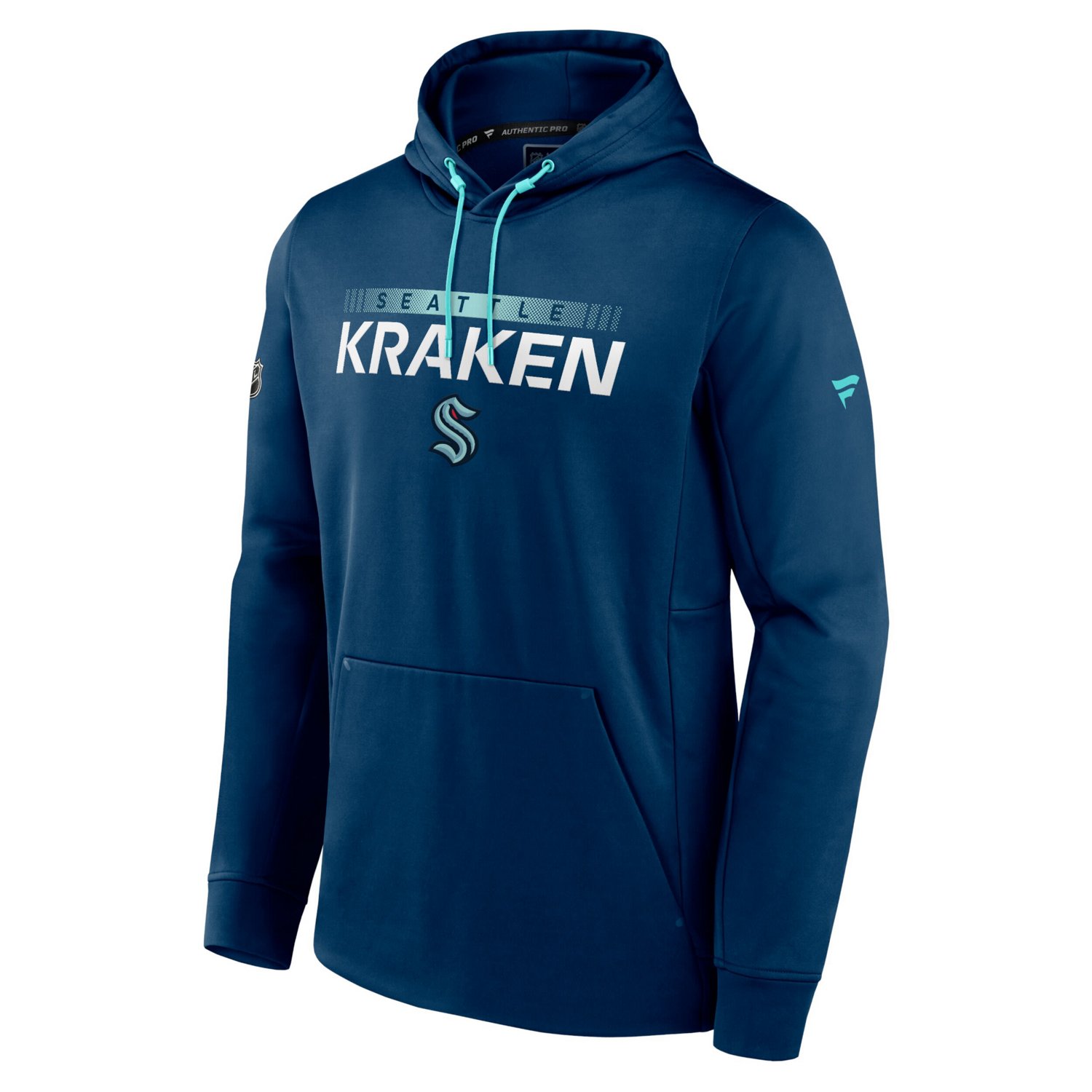 Deep Sea Seattle Kraken Authentic Pro Rink Pullover Hoodie - view number 2
