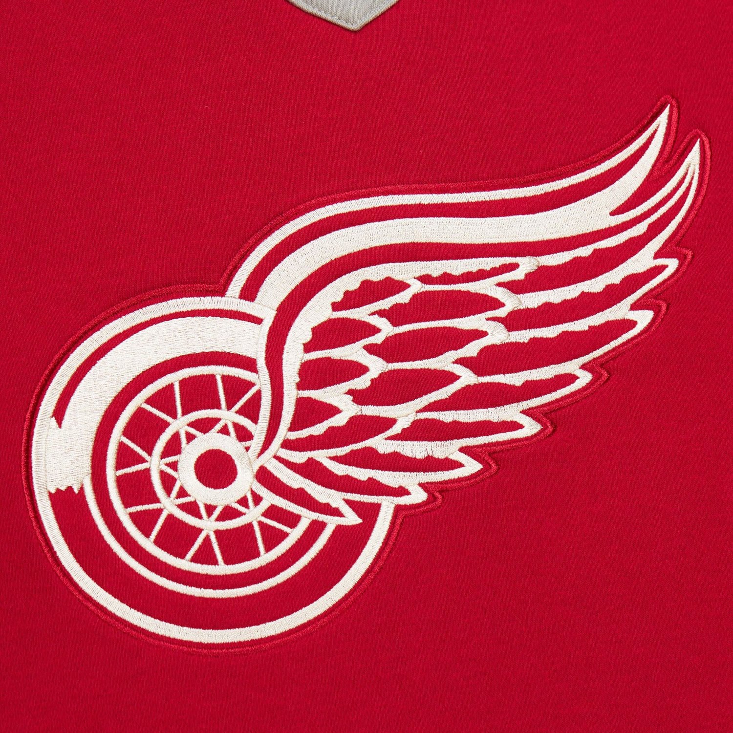 Detroit Wings Heritage Lace-Up Pullover Sweatshirt - view number 4