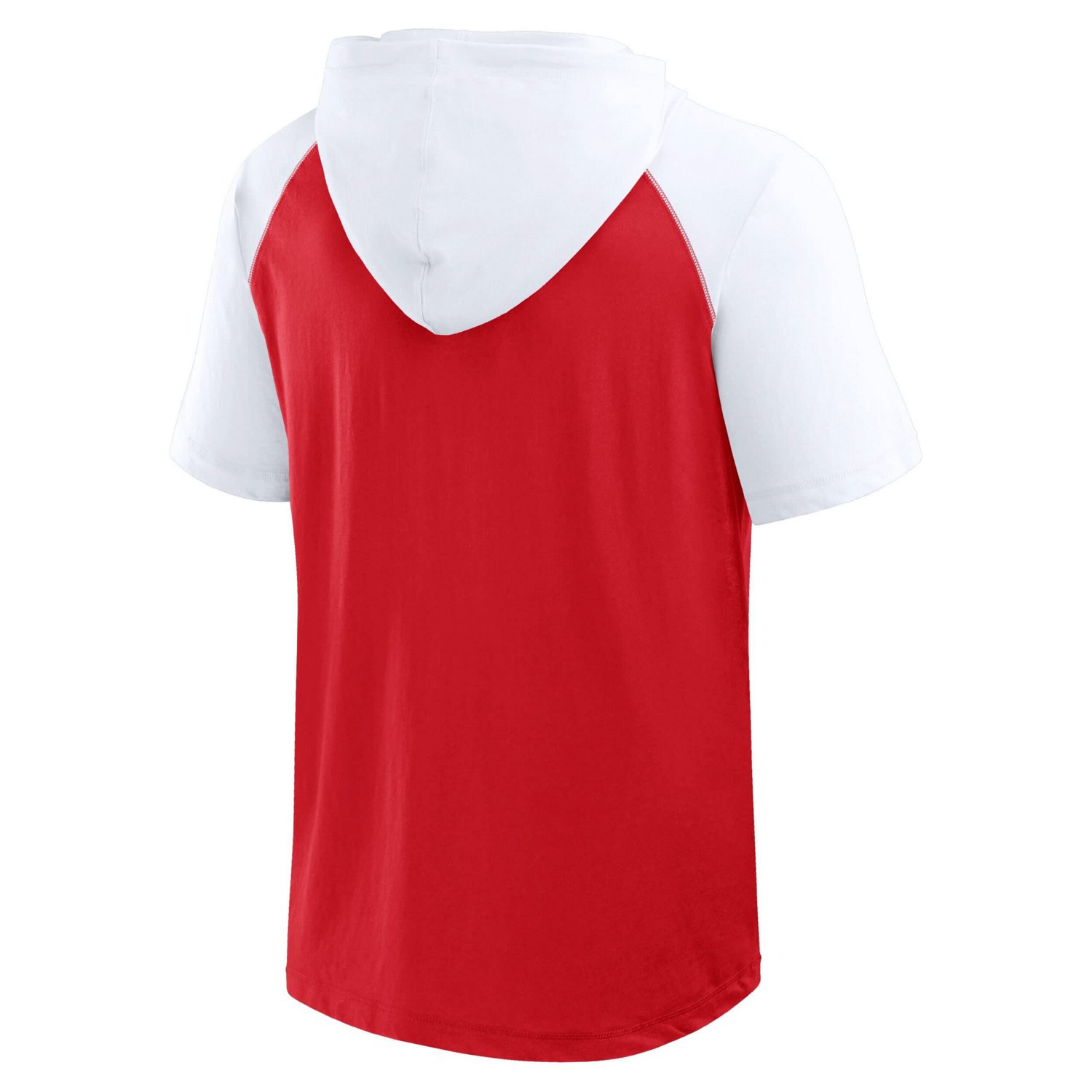 Detroit Wings Prime Raglan Short Sleeve Pullover Hoodie - view number 3