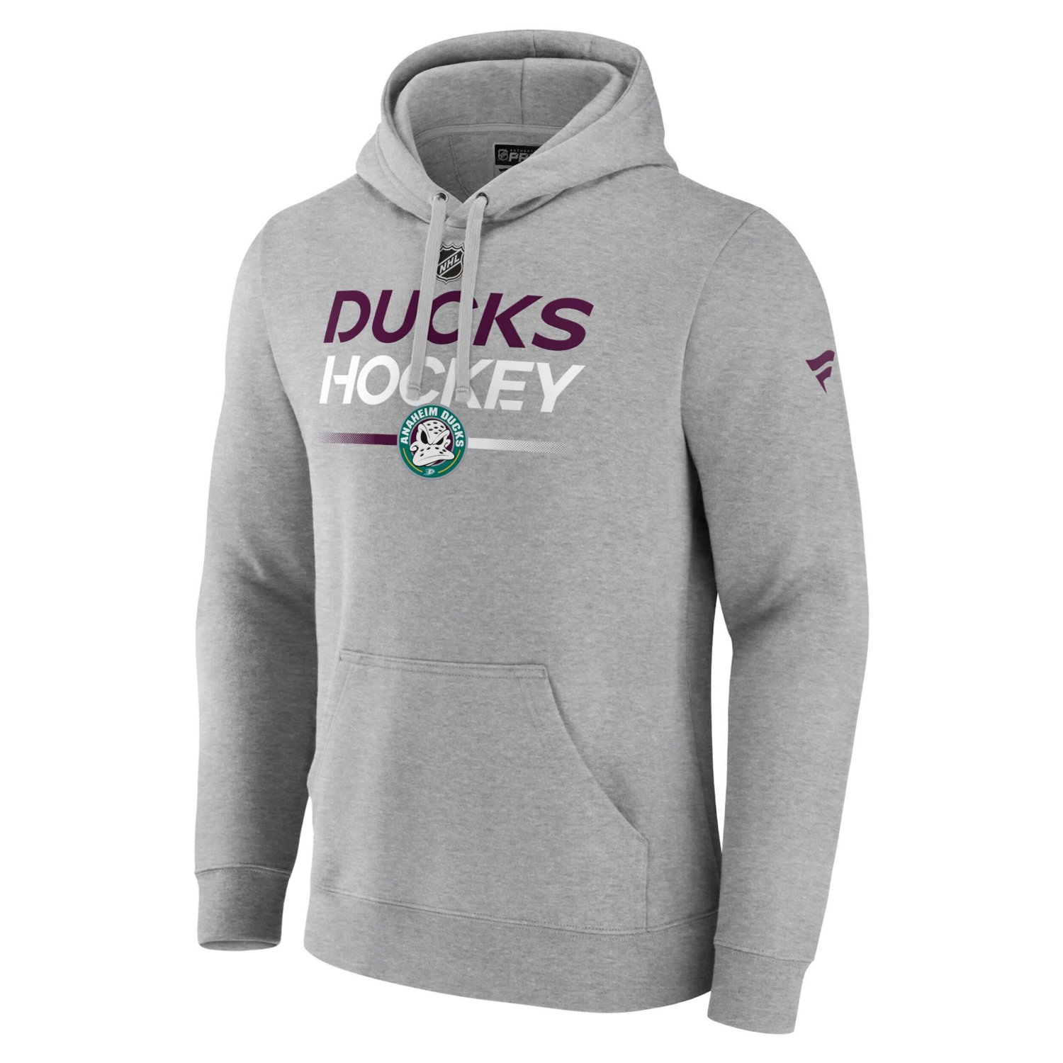 Fanatics Anaheim Ducks Authentic Pro Alternate Wordmark Pullover Hoodie - view number 2